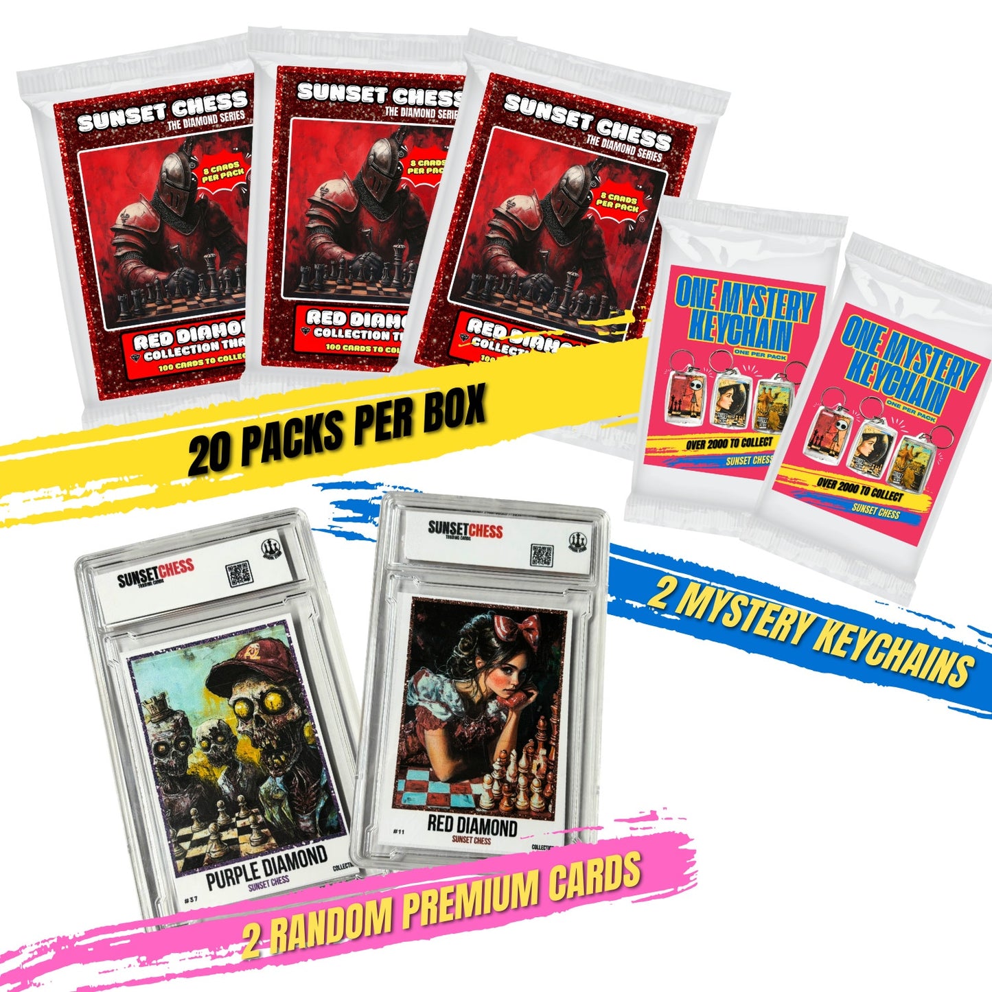 Red Diamond Part 3 - Jumbo Box Pack - Chess Trading Cards