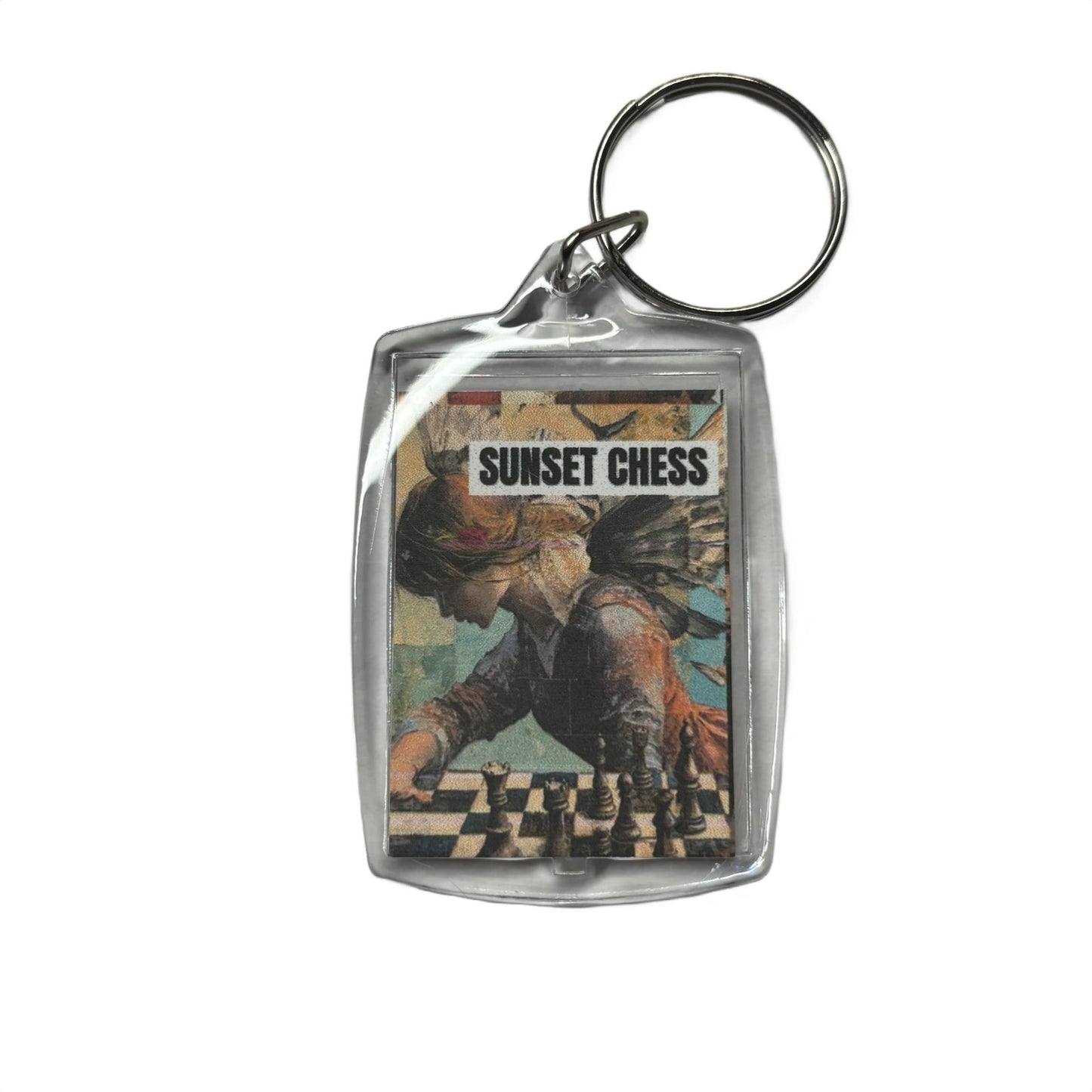 Bird Woman - Chess  Photo Keychain