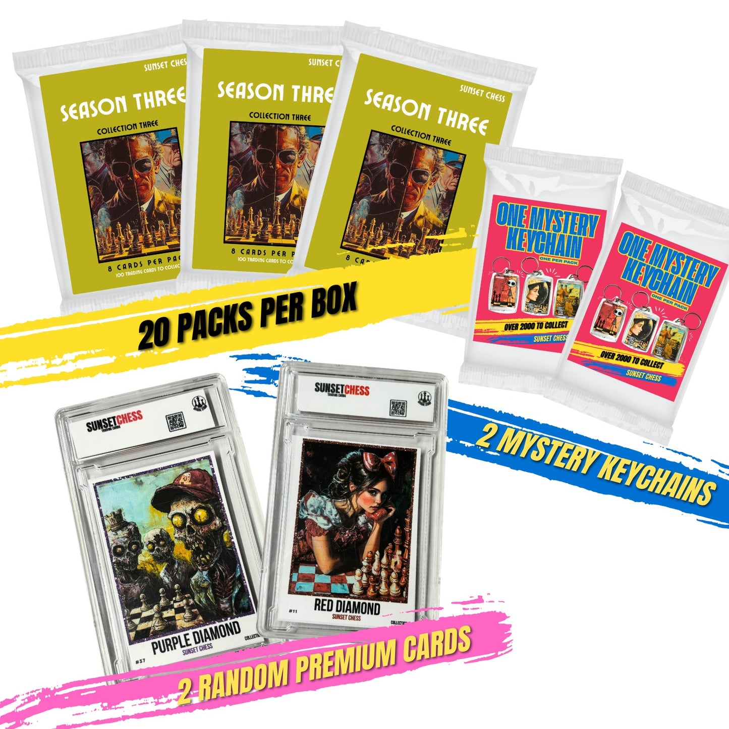Season Three Box 3 - Jumbo Box Pack - Chess Trading Cards