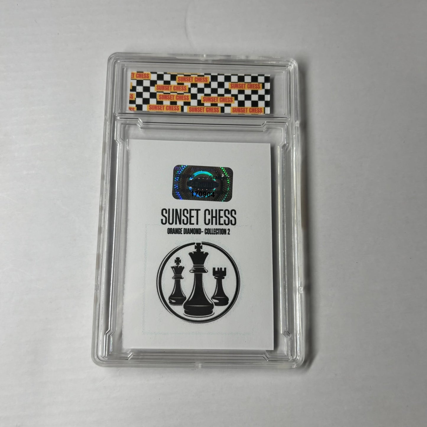 Orange Diamond Collection 2 - Premium Trading Card