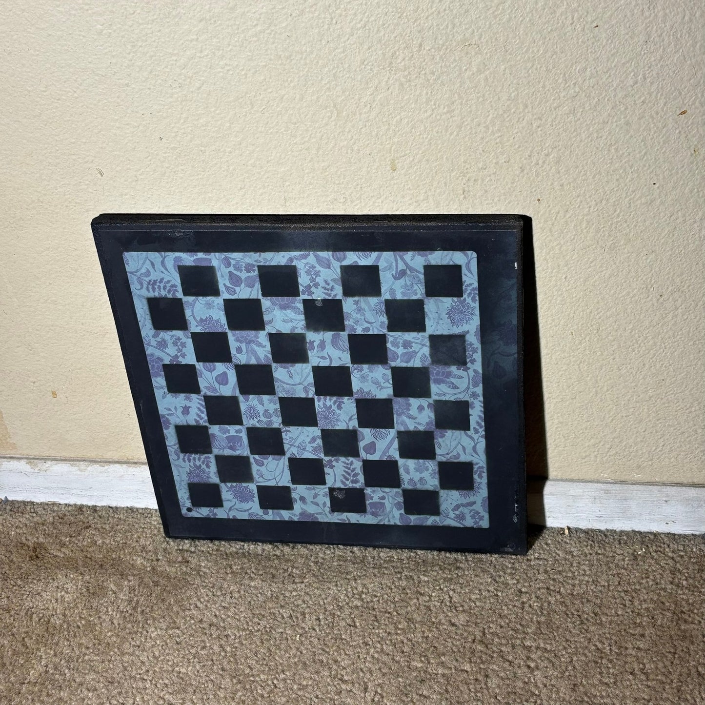 Soft Green - Scrapbook Chess Board