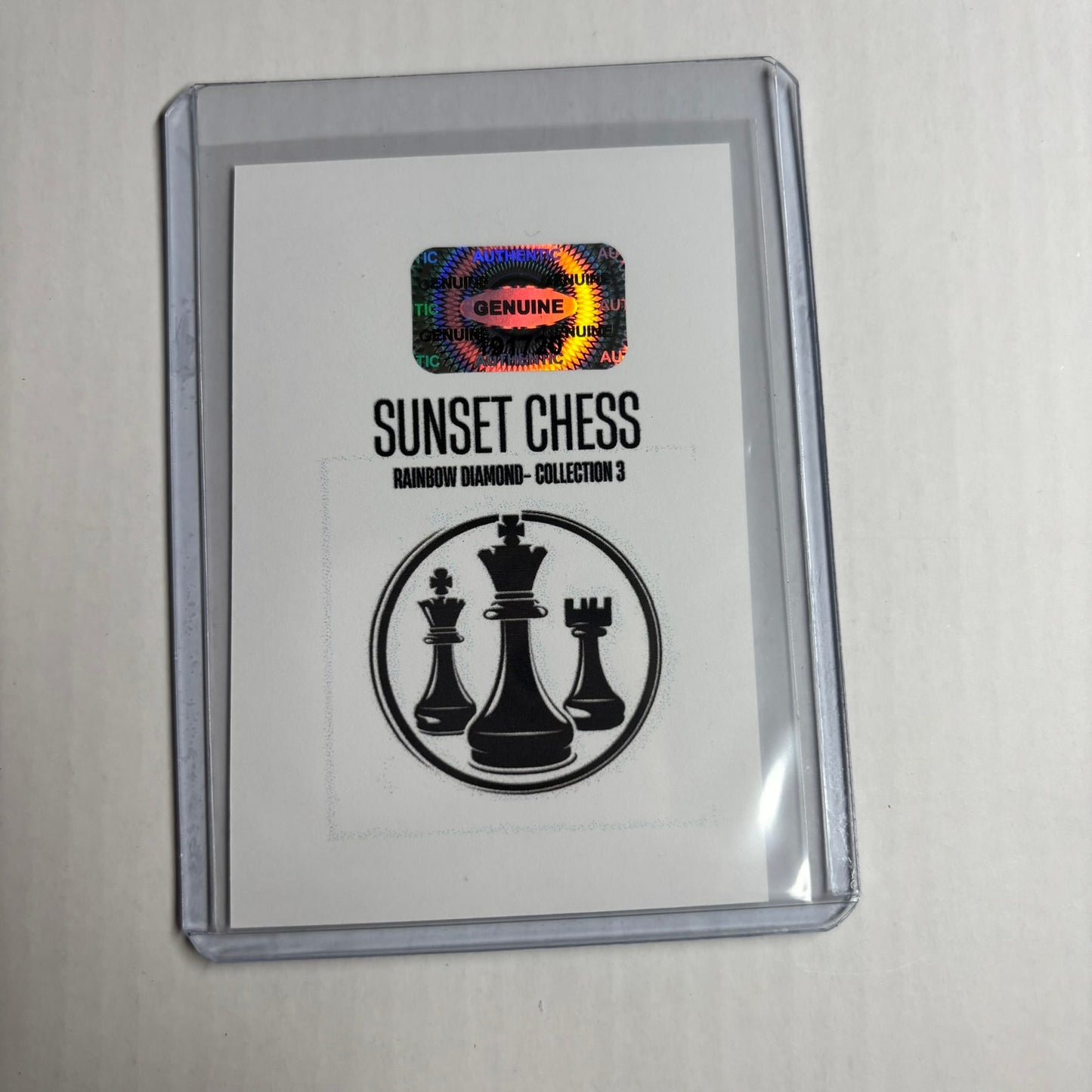 Rainbow Diamond Collection 3 Card #99 - Scrapbook Trading Card