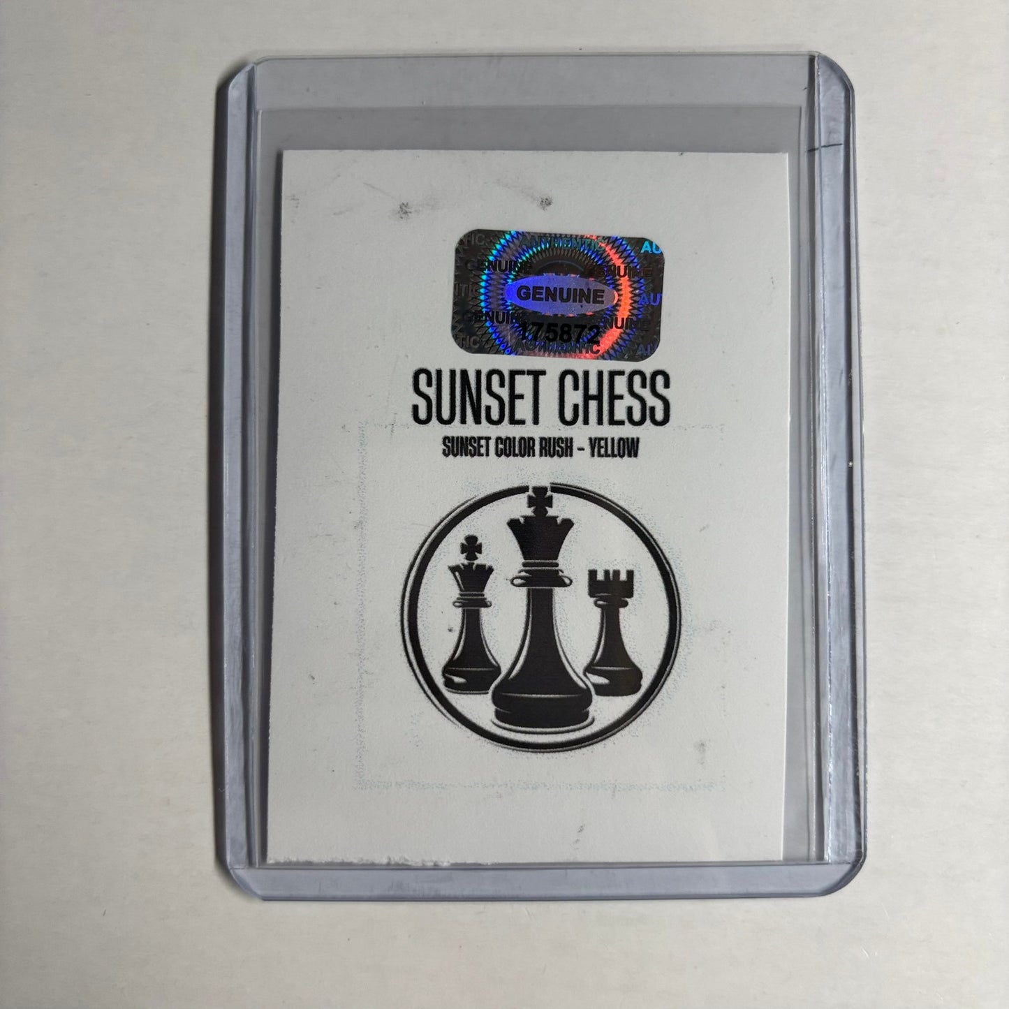 Yellow Collection - Trading Card