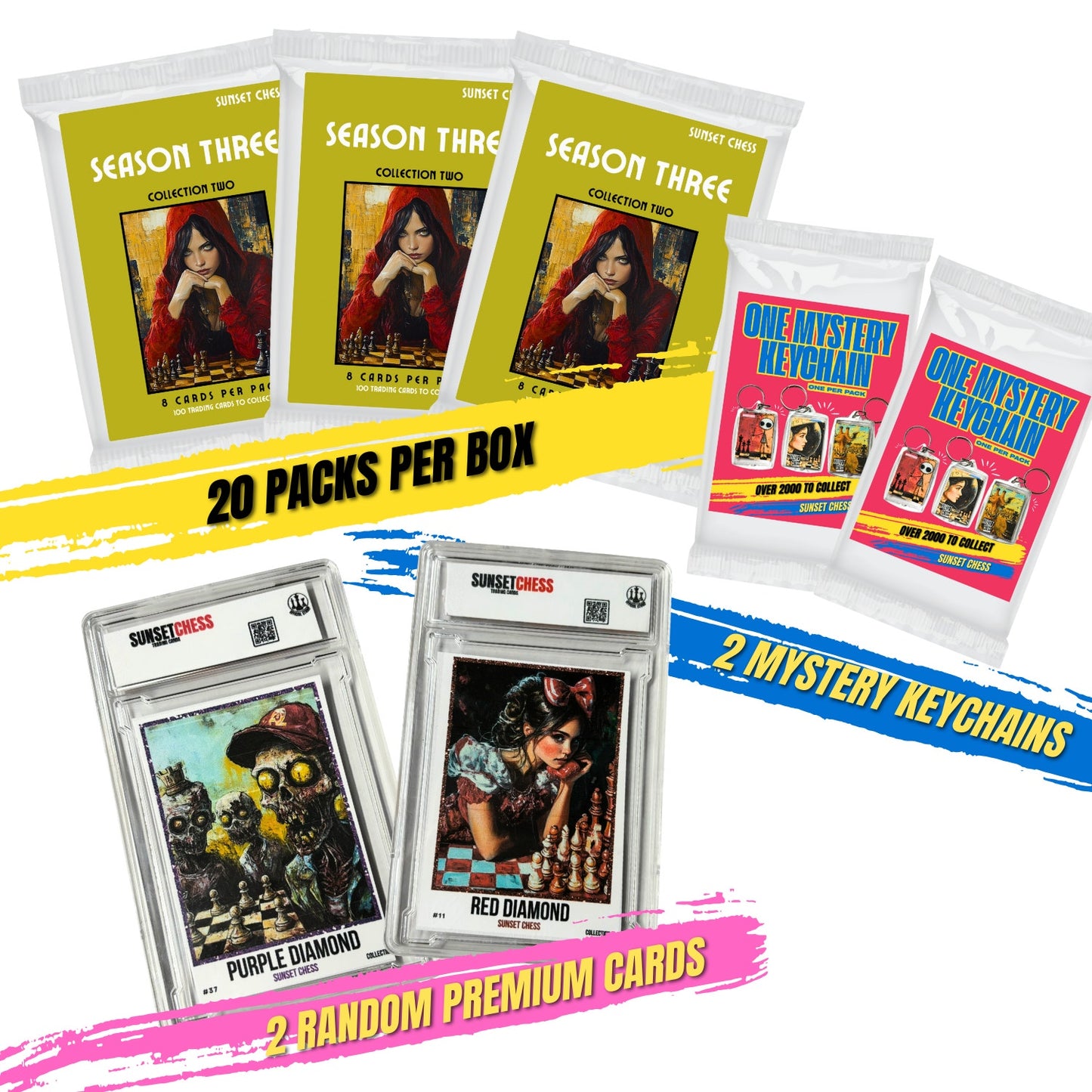 Season Three Box 2 - Jumbo Box Pack - Chess Trading Cards