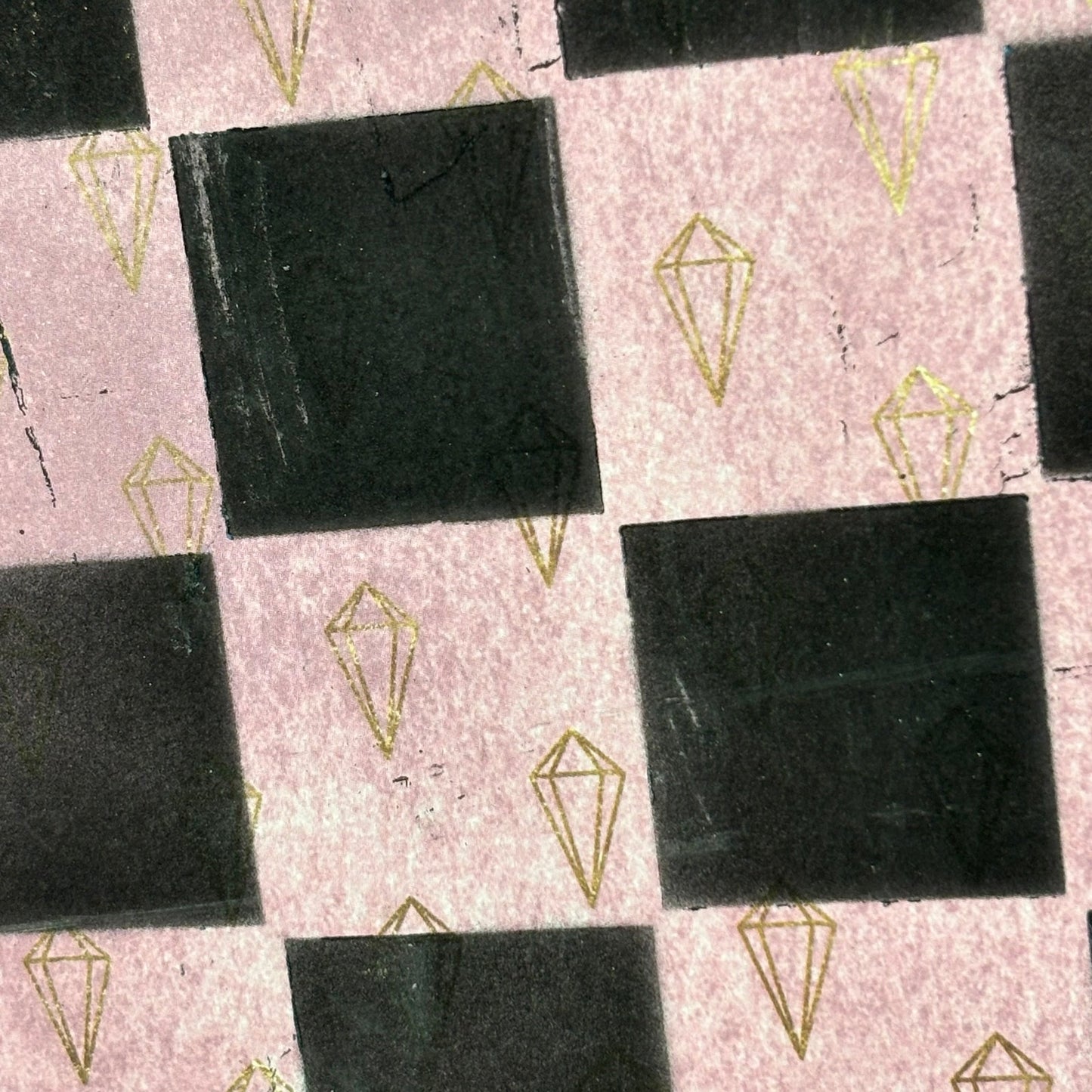 Vintage Pattern - Scrapbook Chess Board