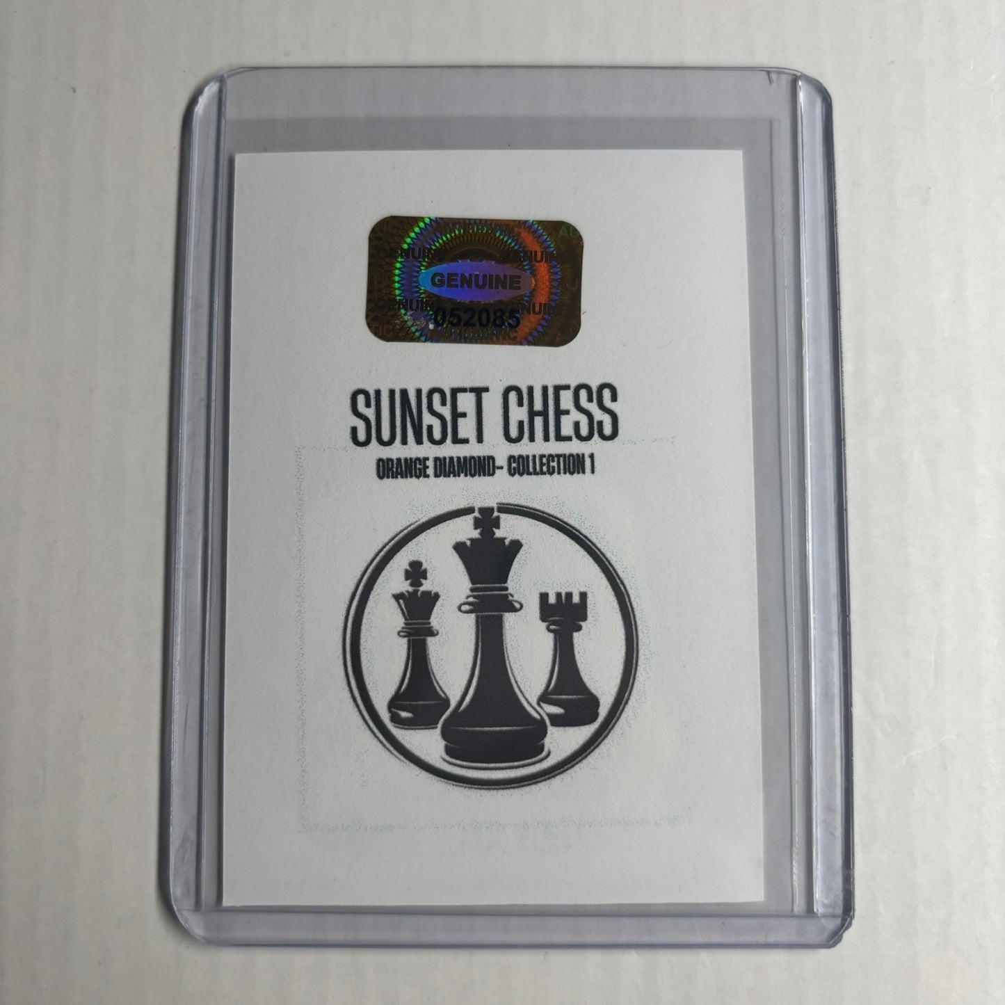 Orange Diamond Collection 1 - Trading Card