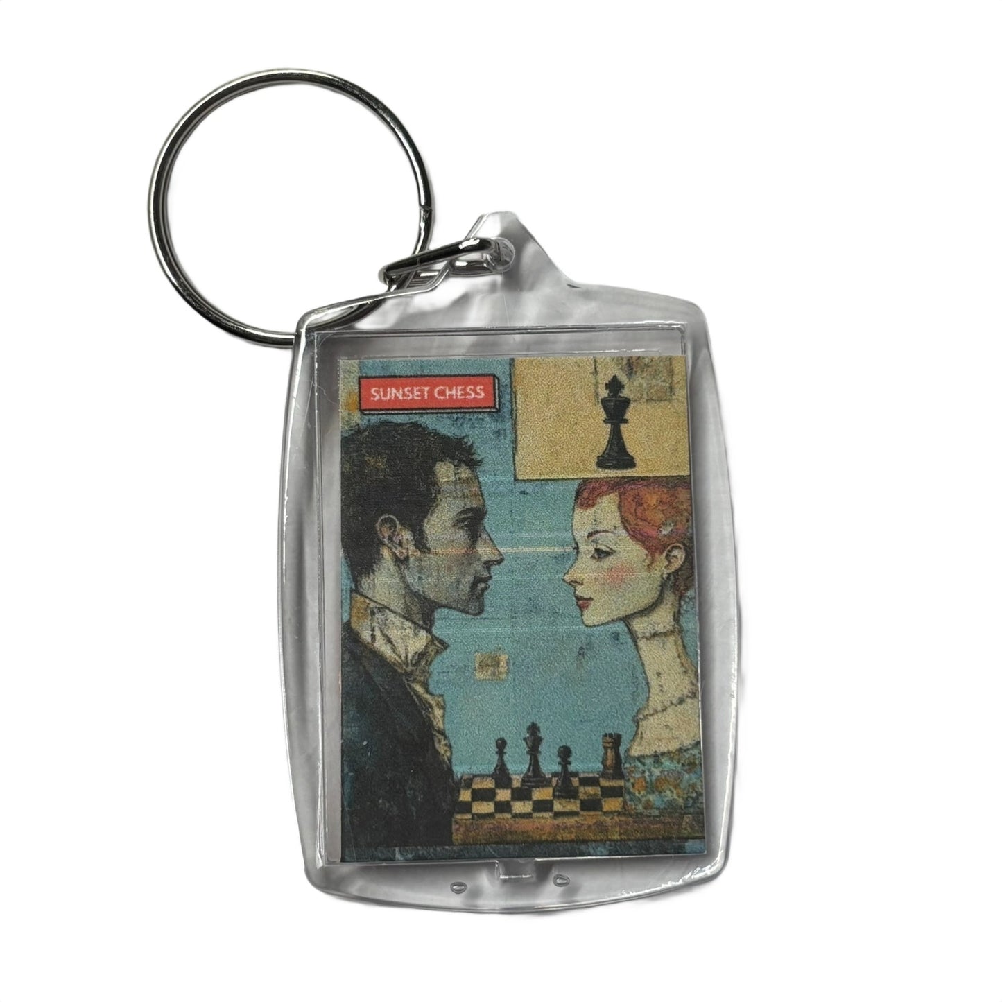 Queens Mind - Chess  Photo Keychain