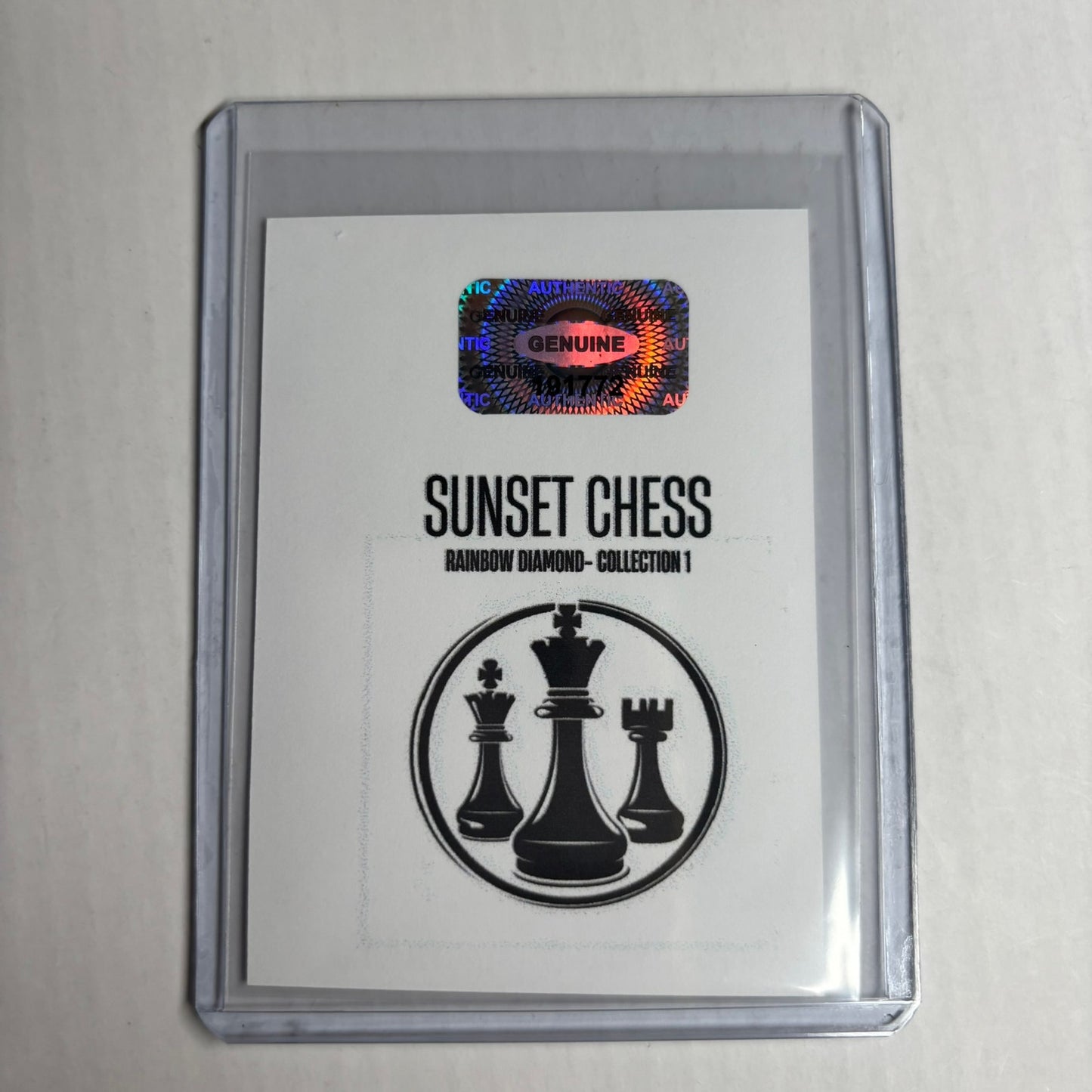Rainbow Diamond Collection 1 Card