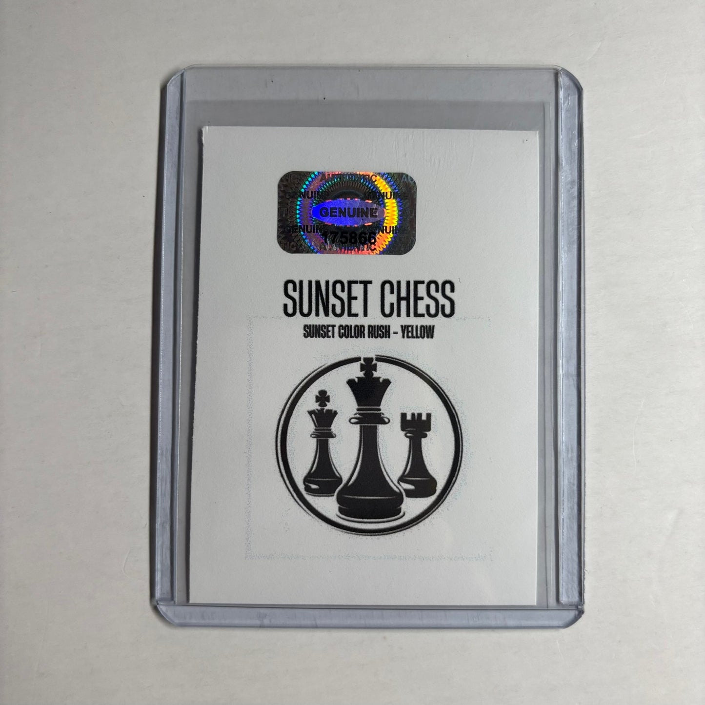 Yellow Collection - Trading Card