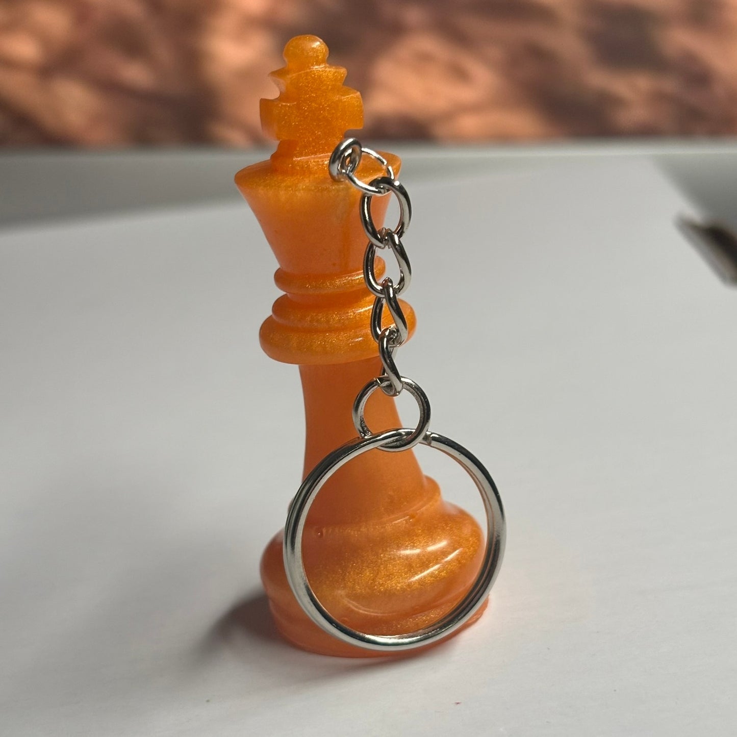 Orange king - Handmade Resin Keychain