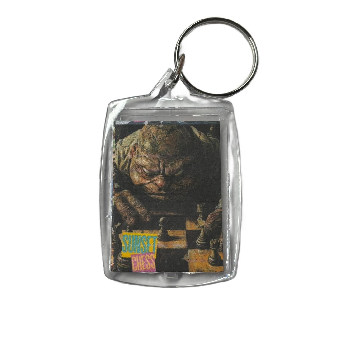 Ugly Monster - Chess  Photo Keychain