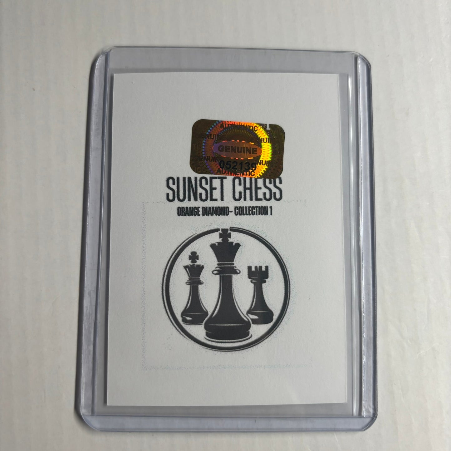 Orange Diamond Collection 1 - Trading Card