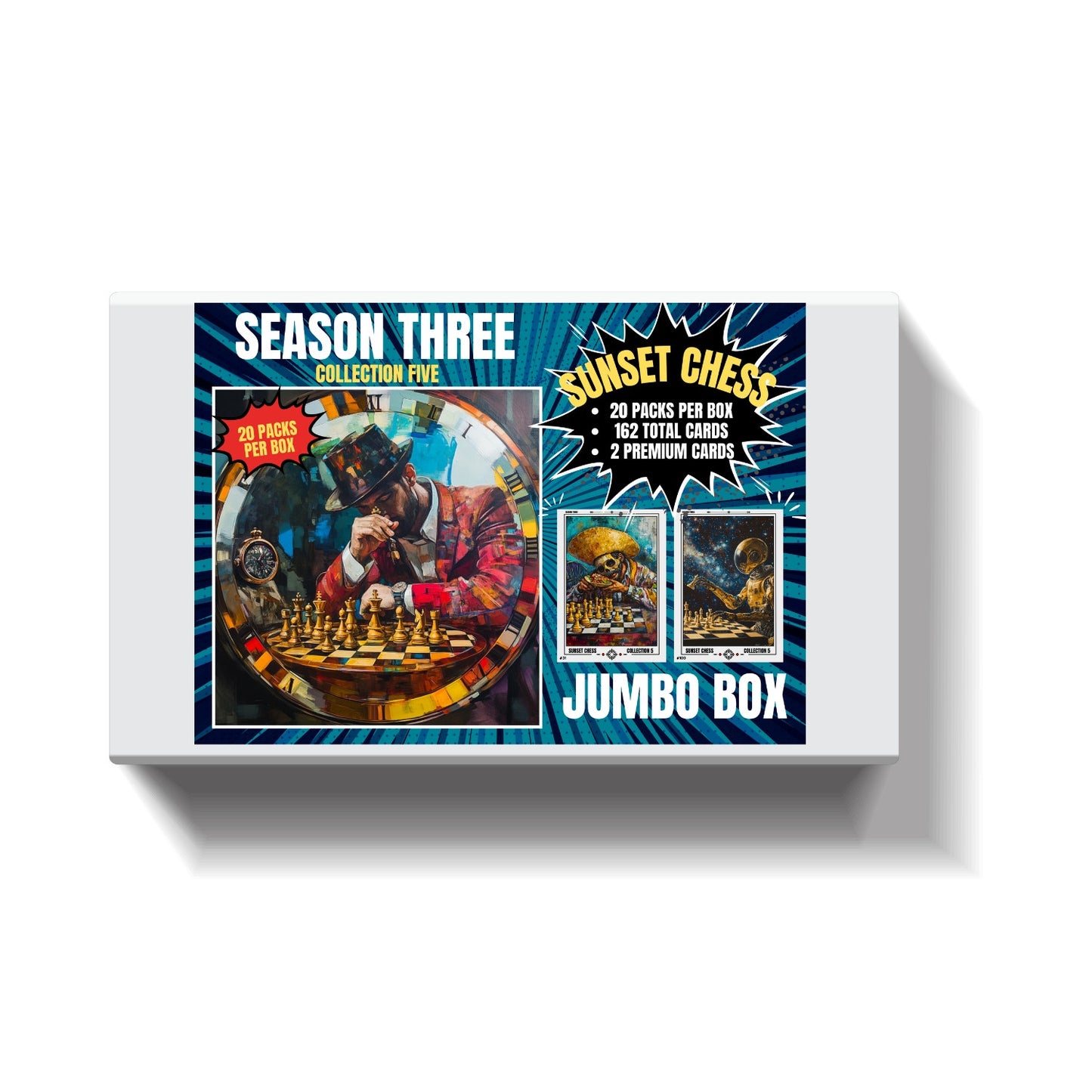 Season Three Box 5 - Jumbo Box Pack - Chess Trading Cards