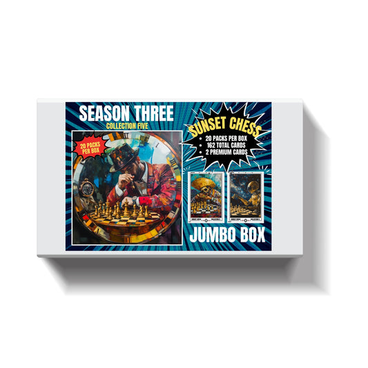 Season Three Box 5 - Jumbo Box Pack - Chess Trading Cards