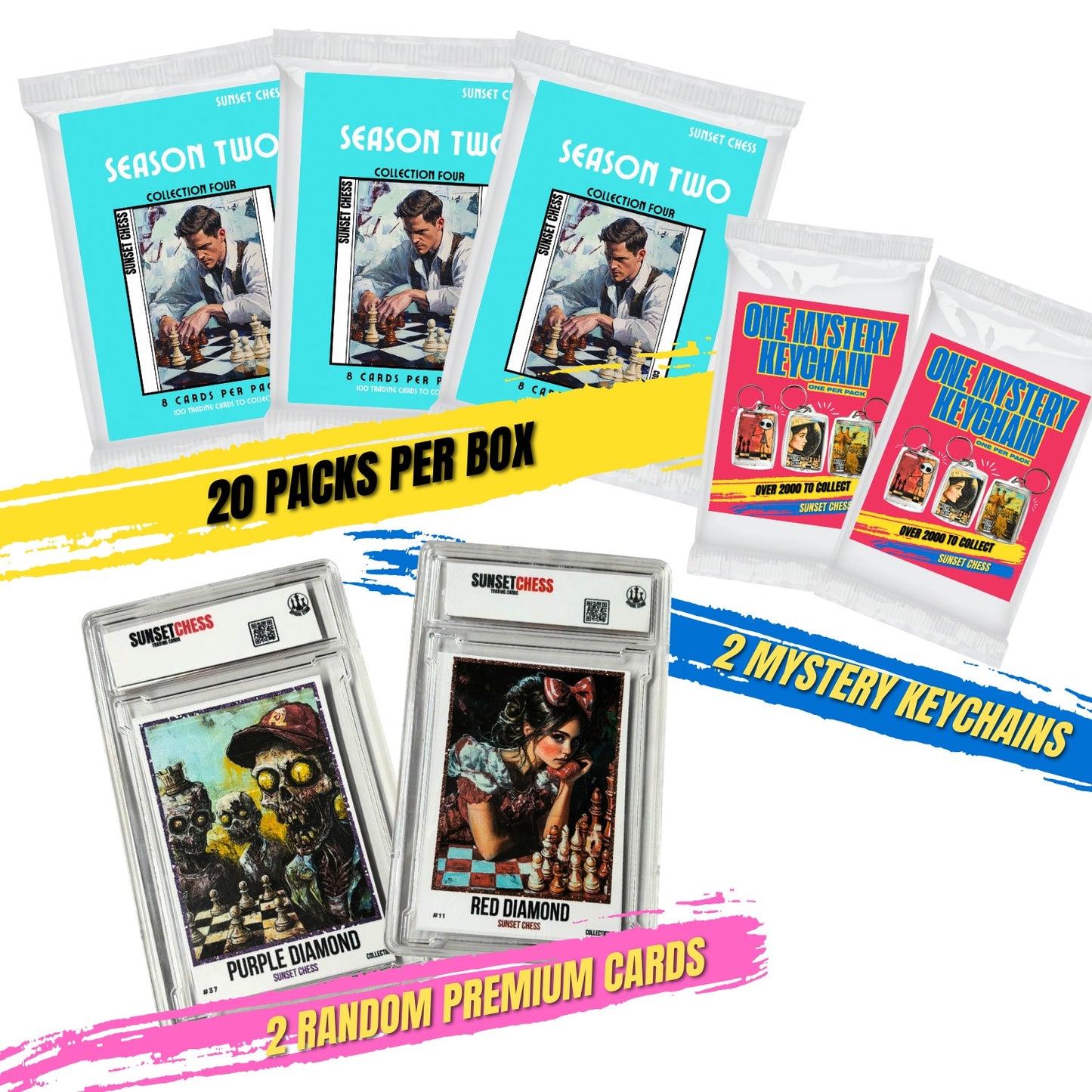 Season Two Box 4 - Jumbo Box Pack - Chess Trading Cards
