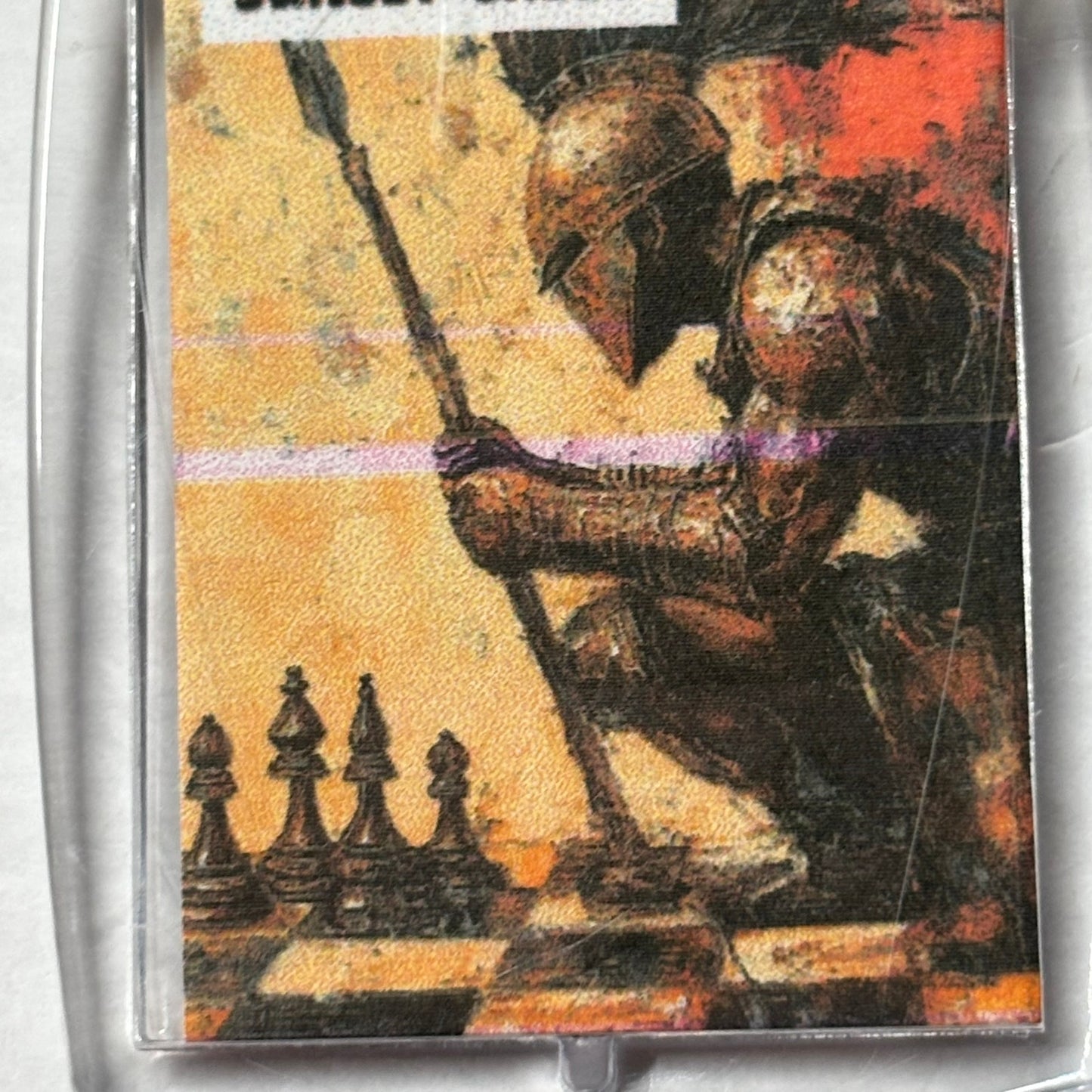 Spartan - Chess  Photo Keychain