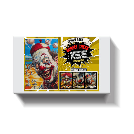 Clown Collection - Jumbo Box Pack - Chess Trading Cards