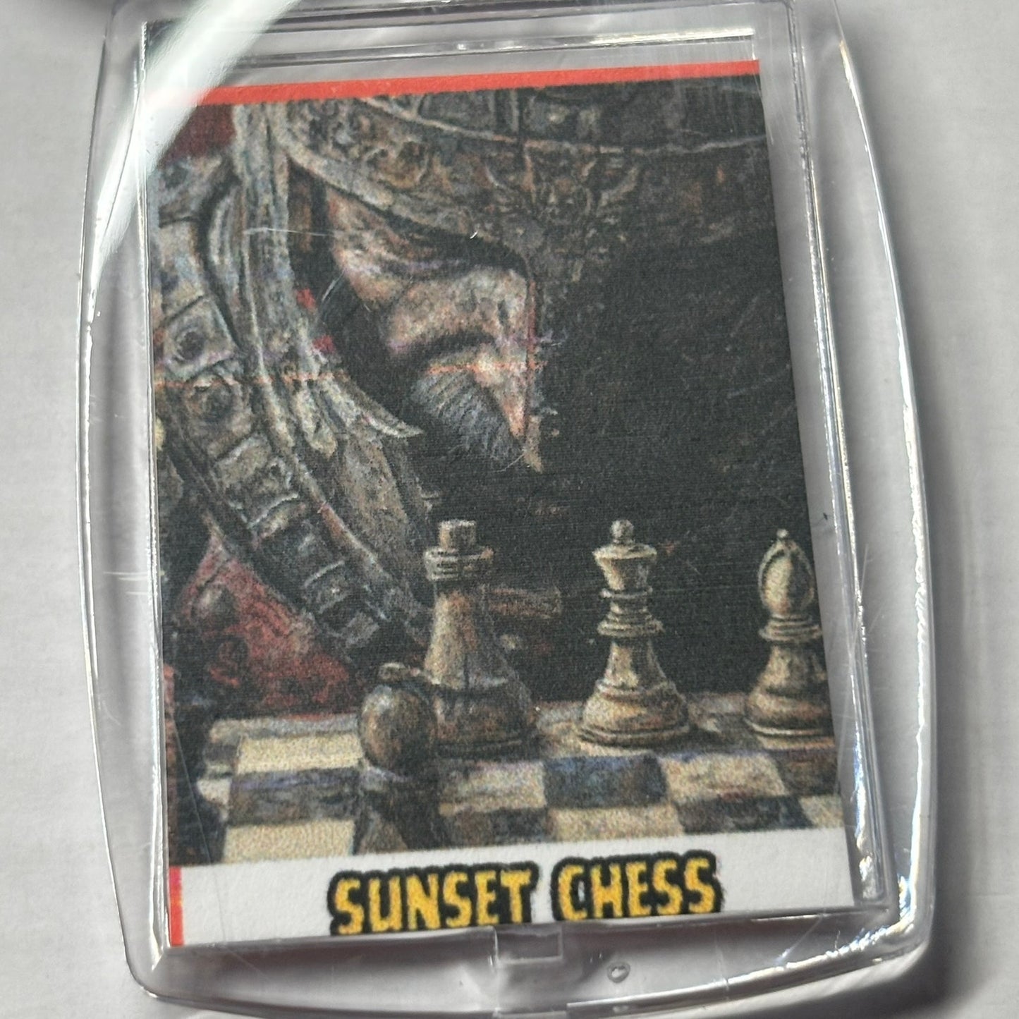 Focused - Chess  Photo Keychain