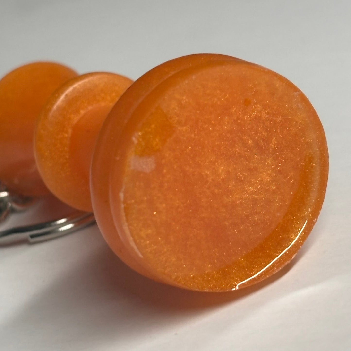 Orange king - Handmade Resin Keychain