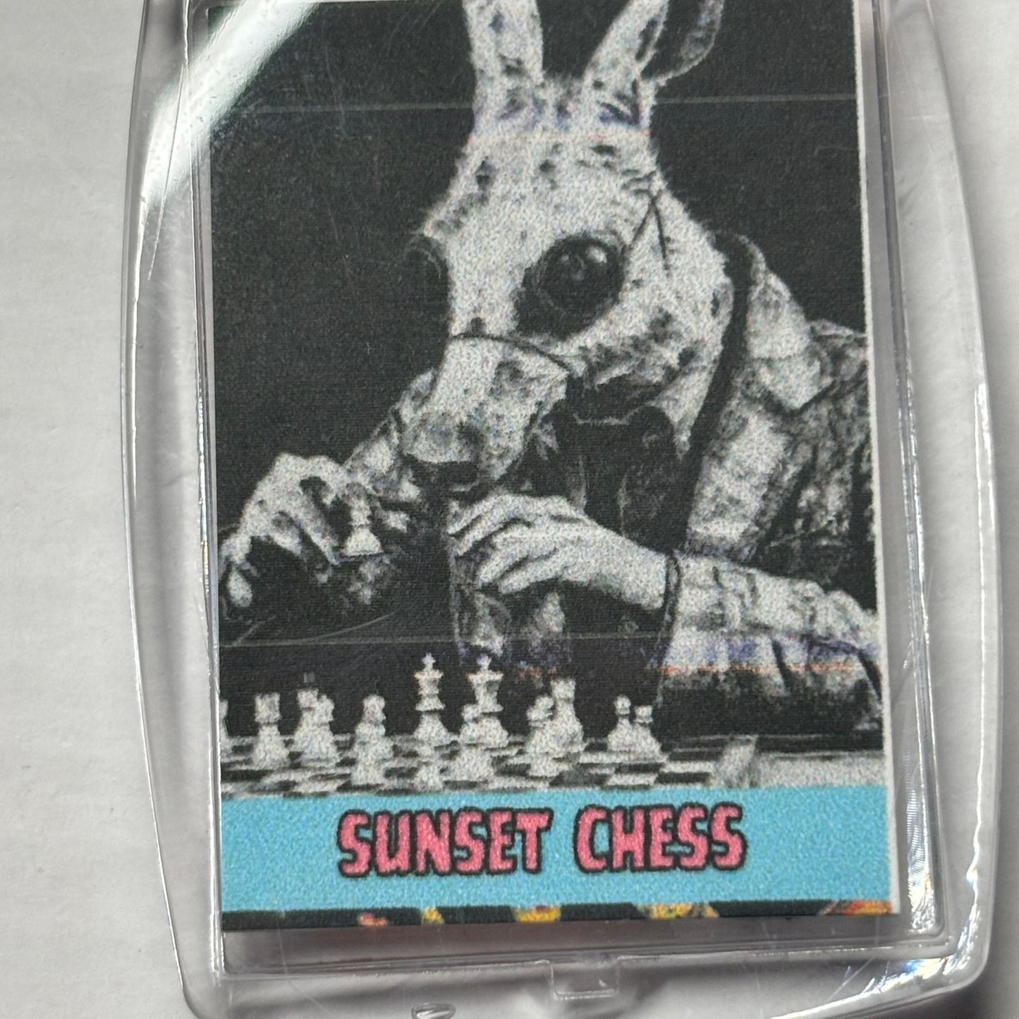 Kangaroo Agent - Chess  Photo Keychain