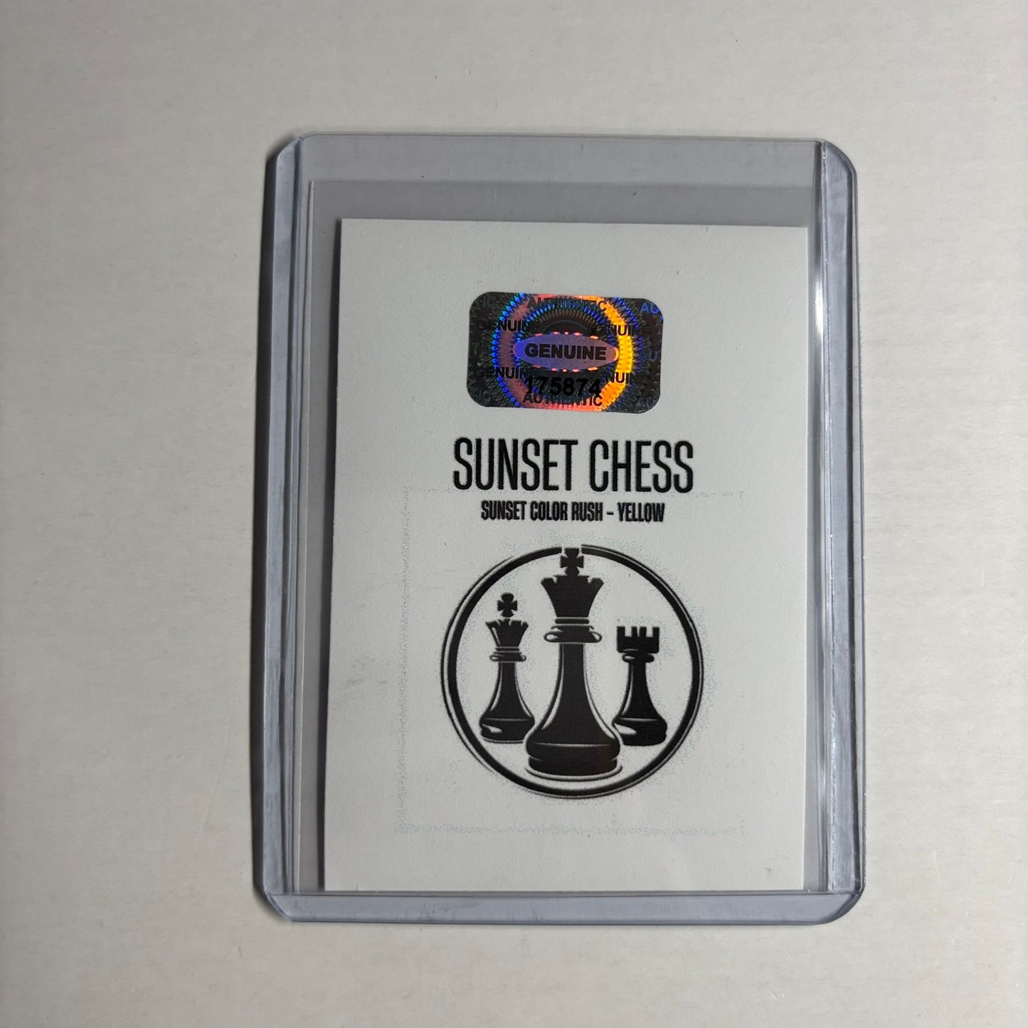 Yellow Collection - Trading Card