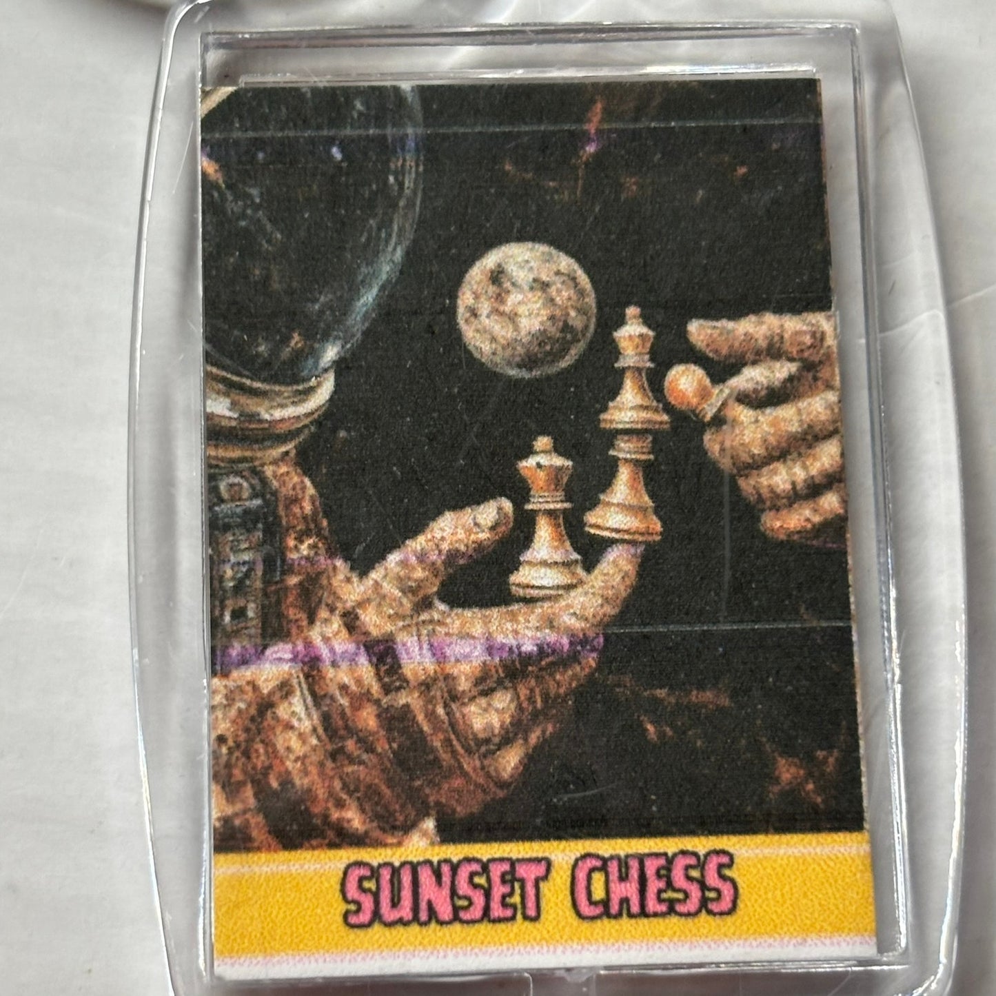 Space Trade - Chess  Photo Keychain