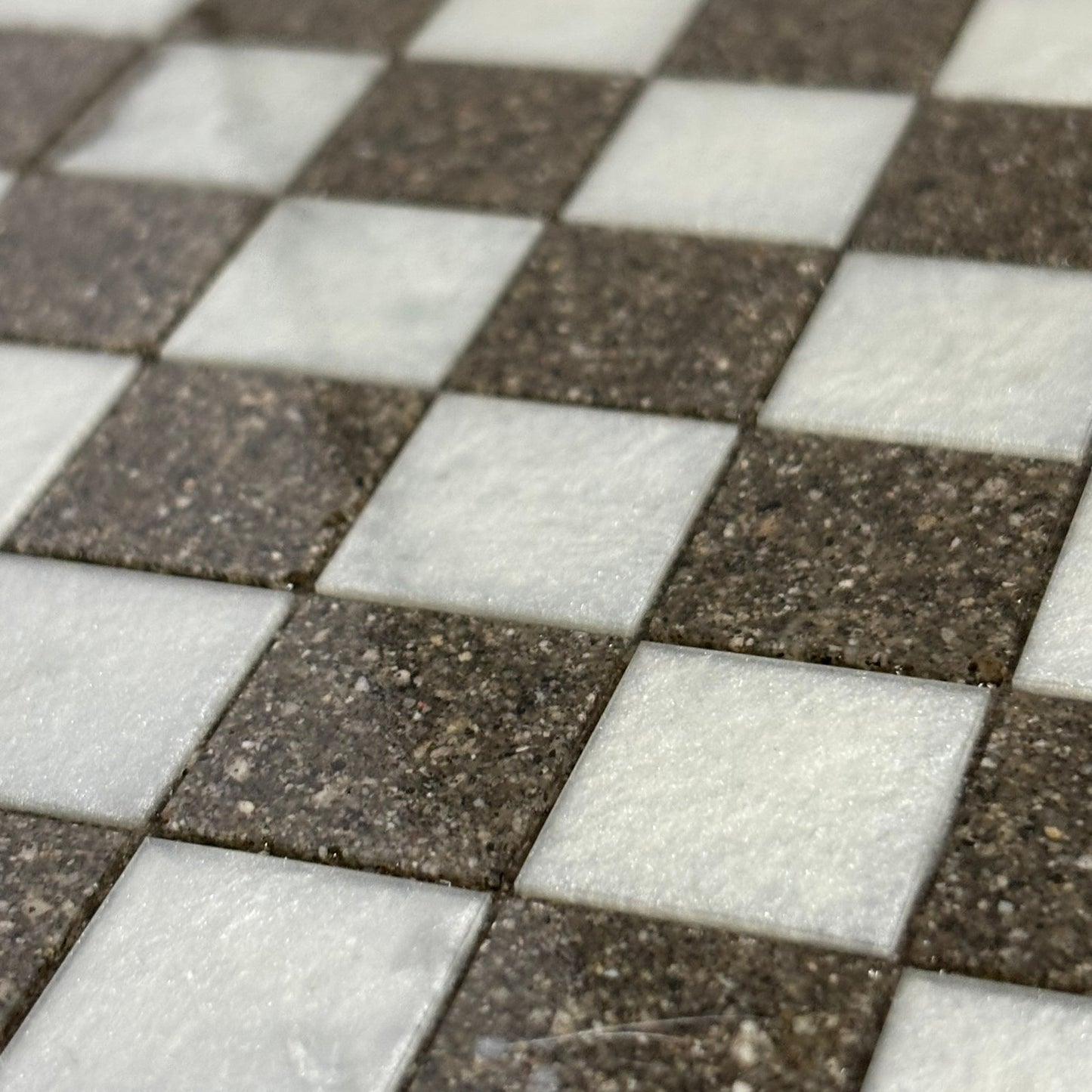 Black Rock & White - Resin Chess Board