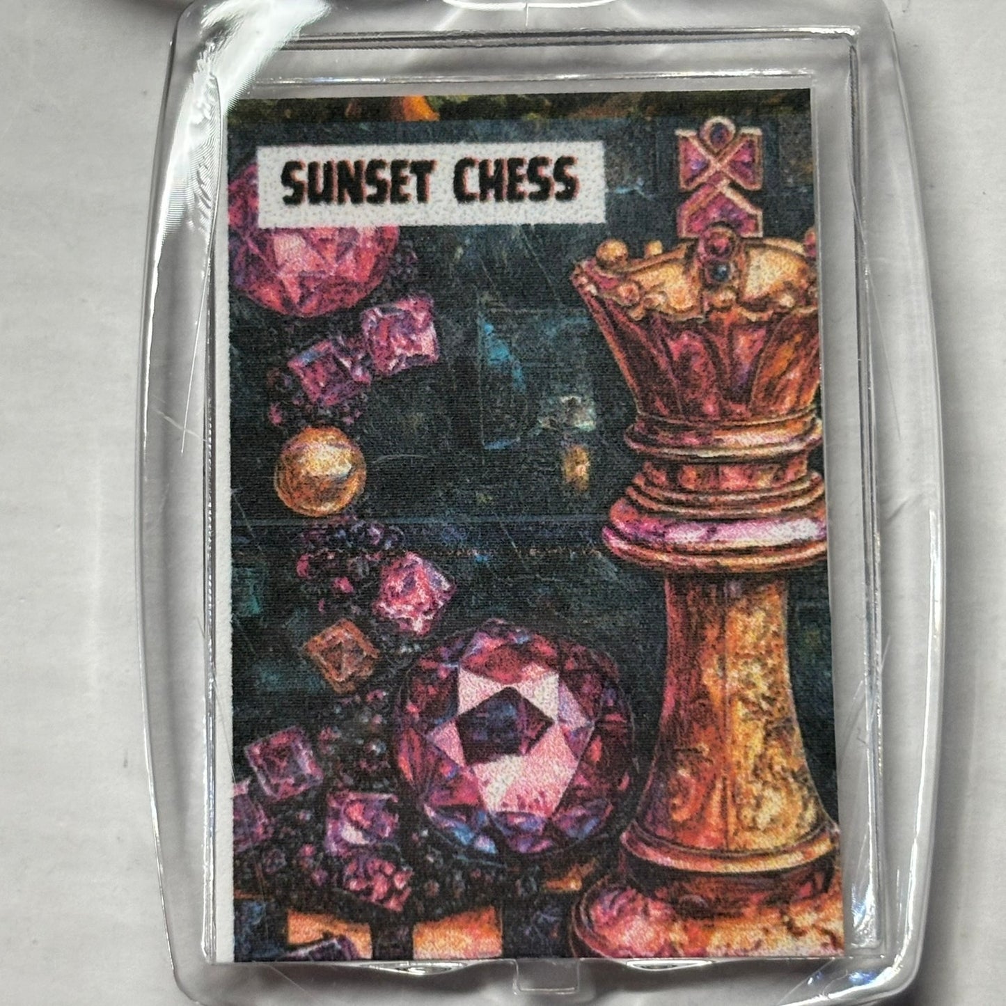 Premium - Chess  Photo Keychain