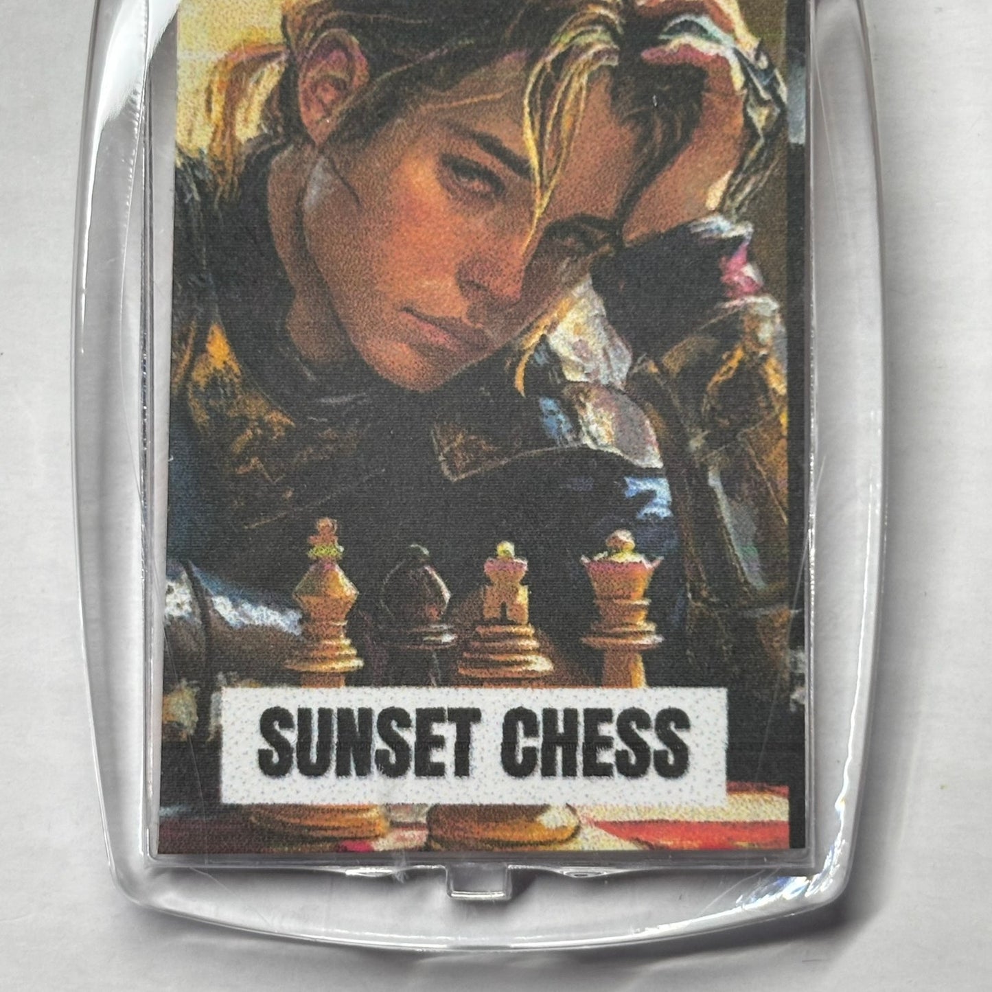 Boredom - Chess  Photo Keychain