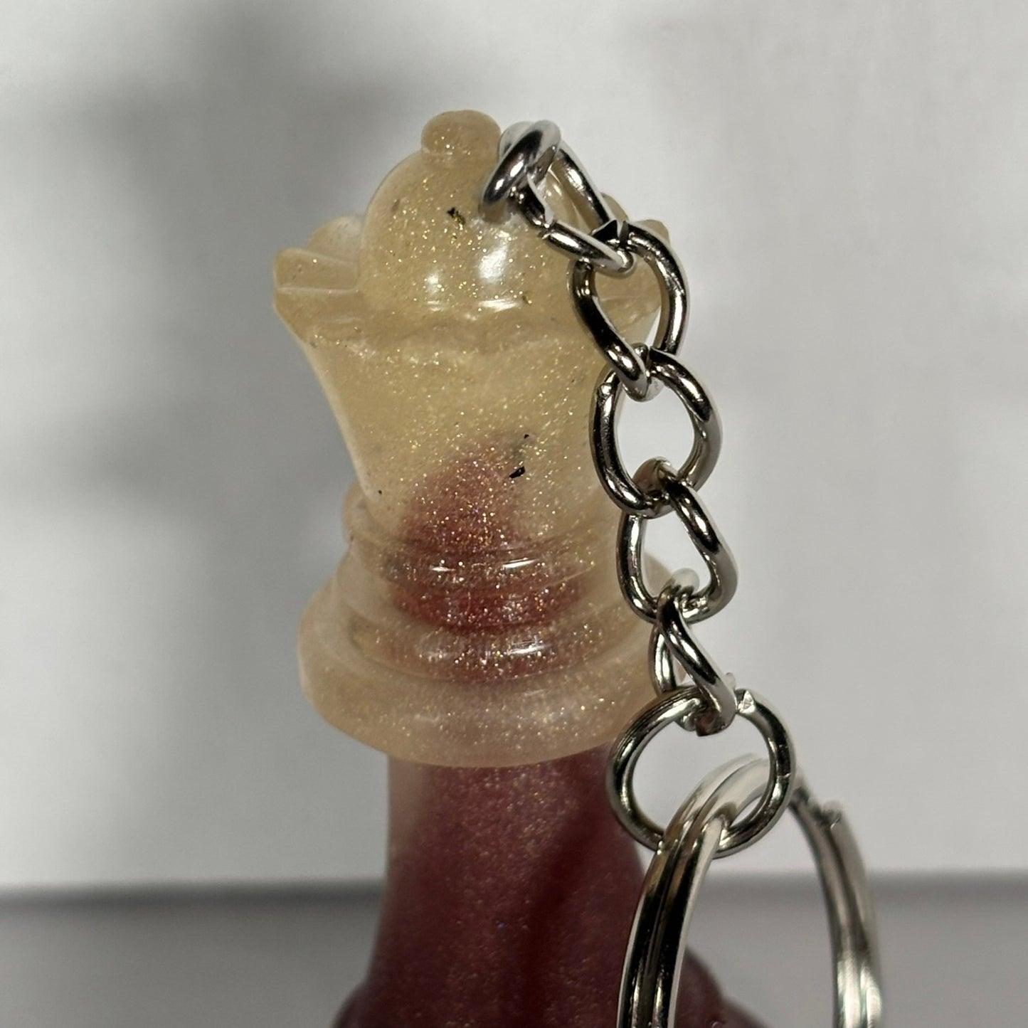 Comfy Queen Handmade Resin Keychain - One of a Kind Design
