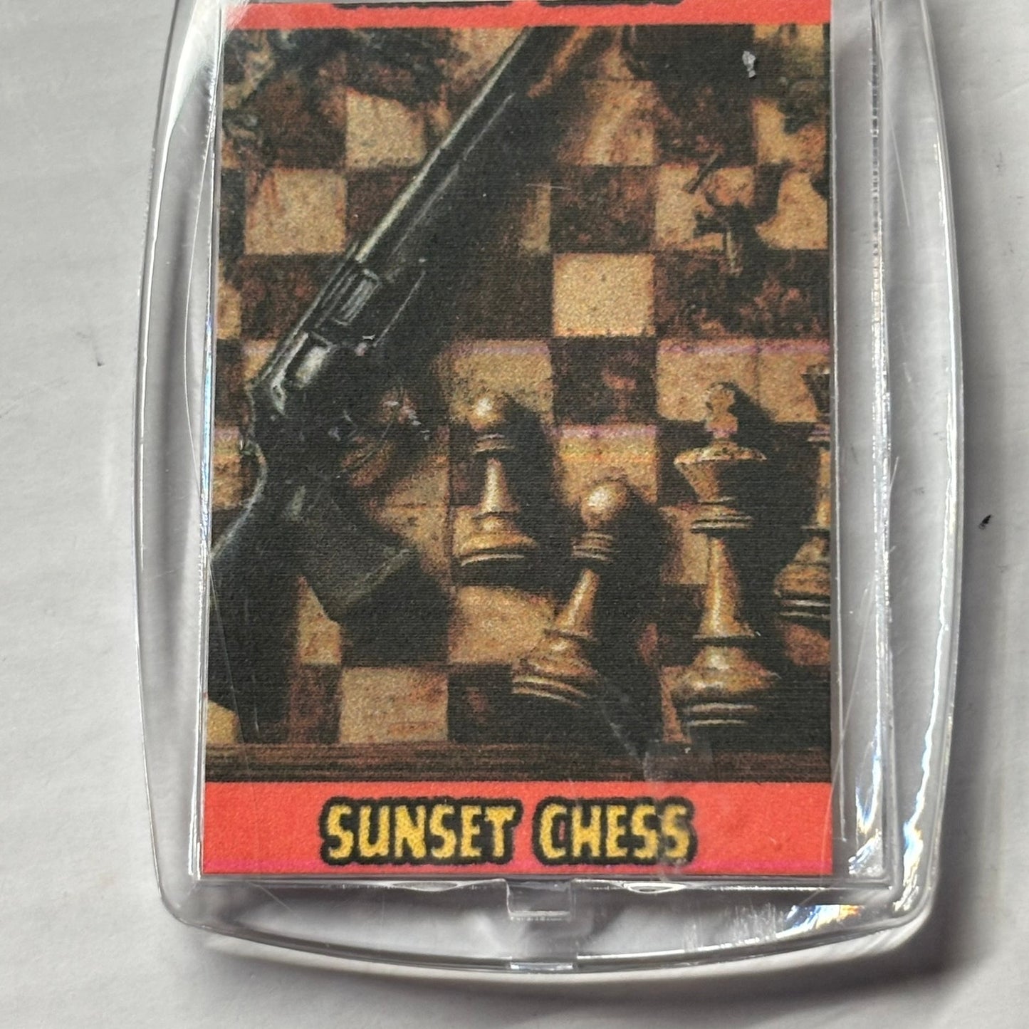 Shotty - Chess  Photo Keychain