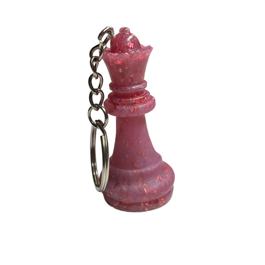 Solid Royal Purple - Handmade Resin Keychain