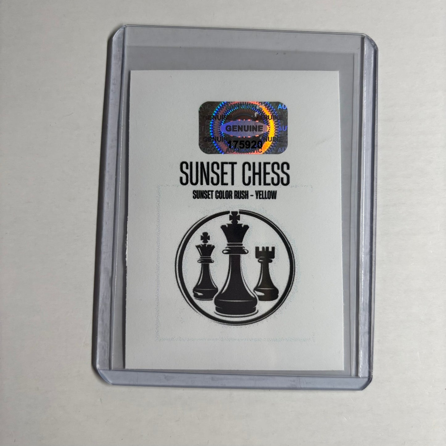 Yellow Collection - Trading Card
