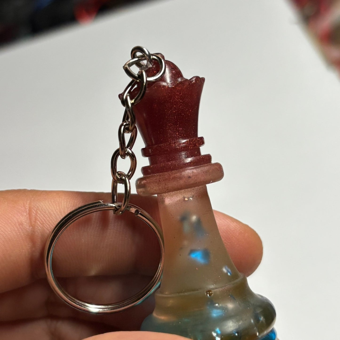 Royal Queen Colors - Handmade Resin Keychain