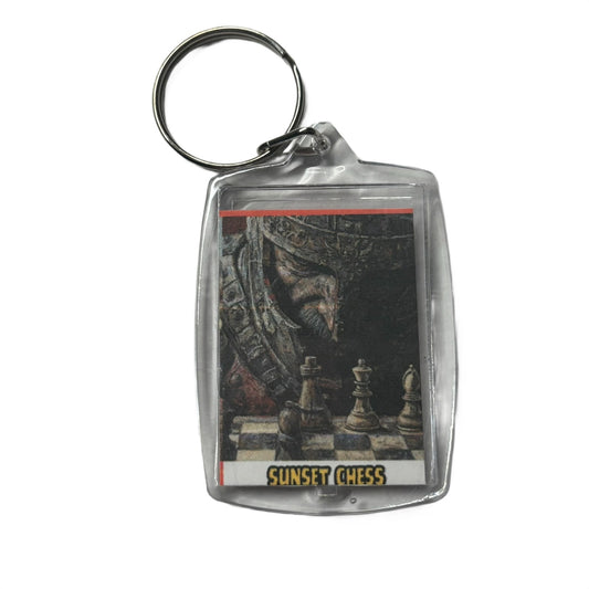 Focused - Chess  Photo Keychain