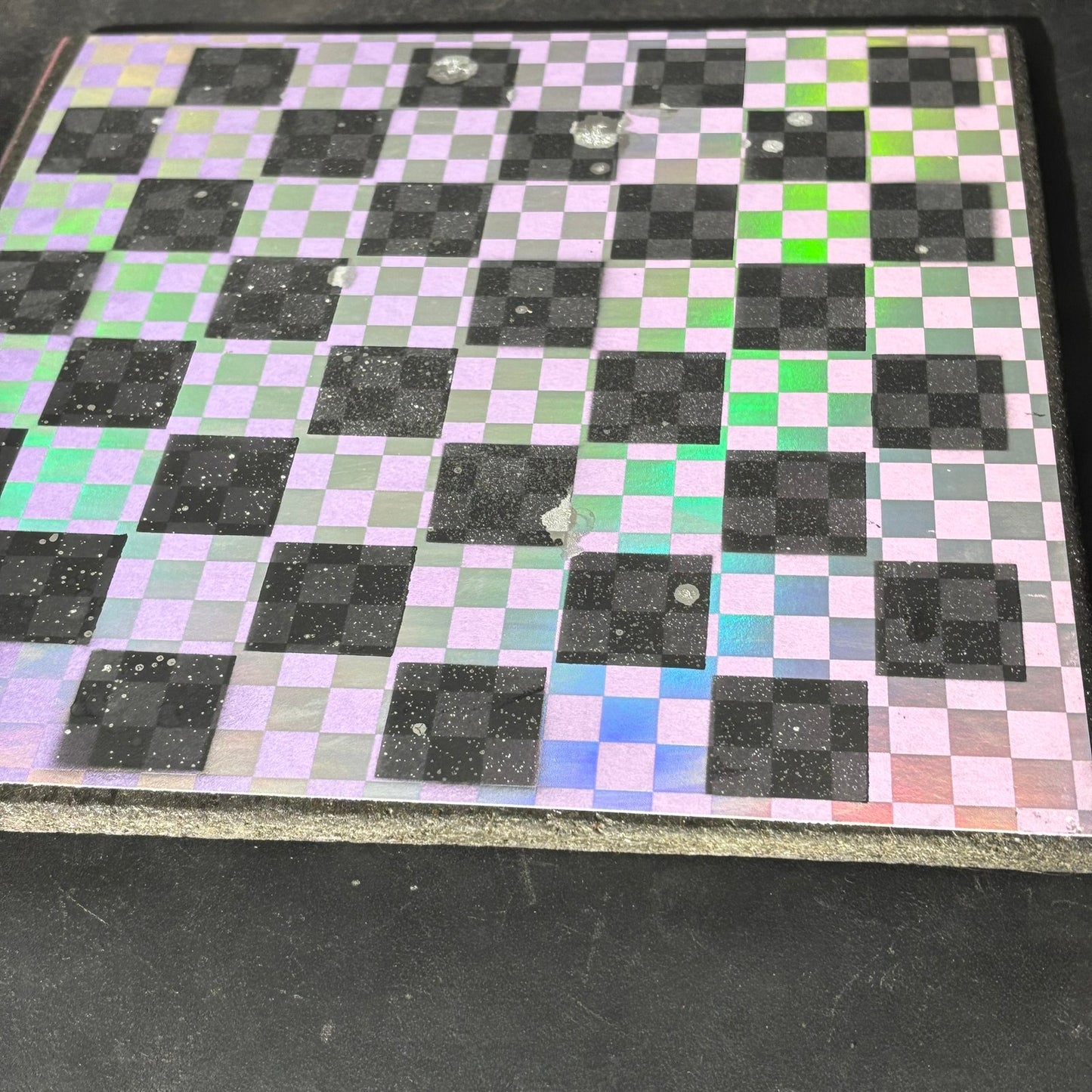 Shine Mini Squares - Scrapbook Chess Board