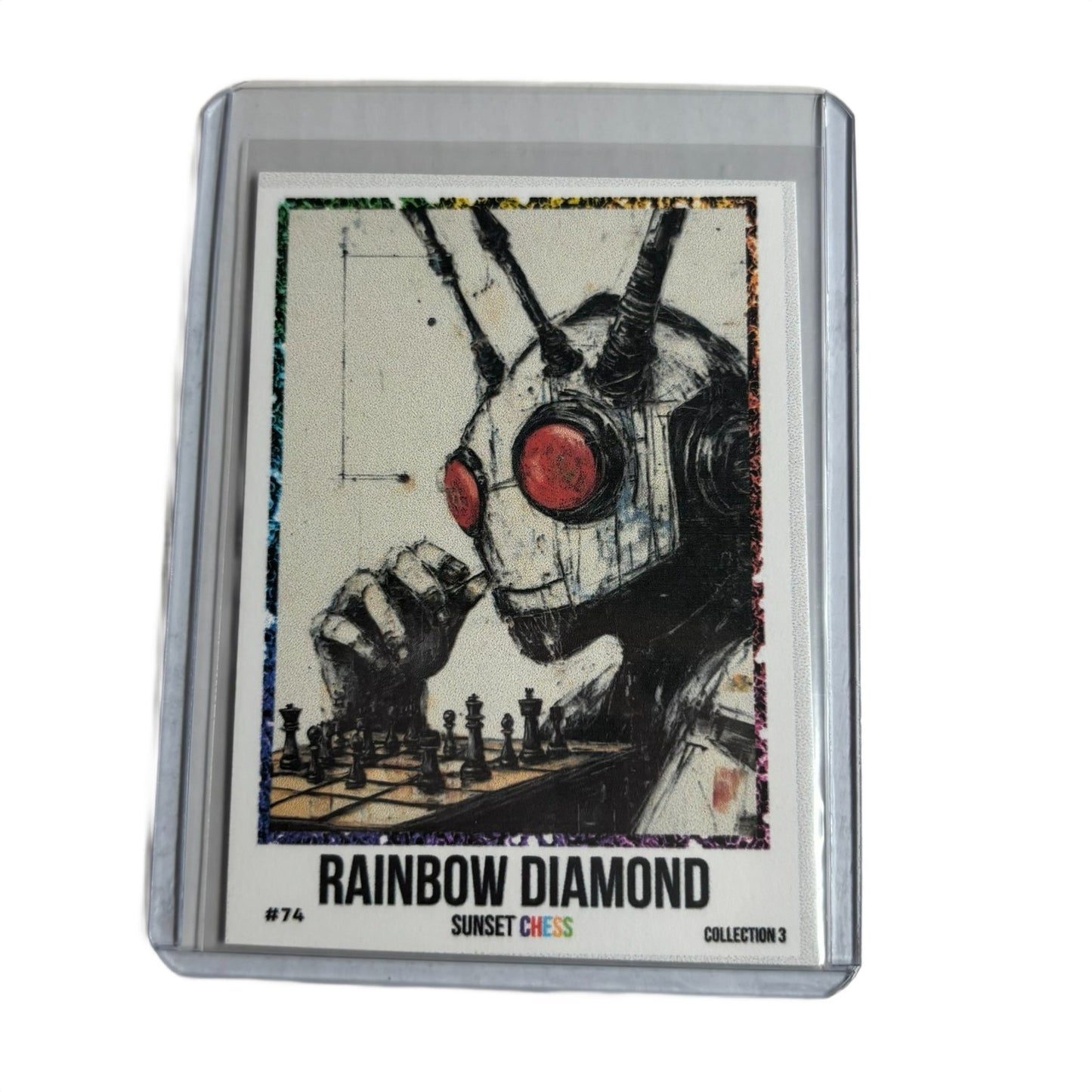 Rainbow Diamond Collection 3 Card #74 - Scrapbook Trading Card