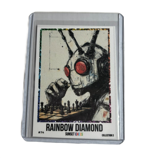 Rainbow Diamond Collection 3 Card #74 - Scrapbook Trading Card