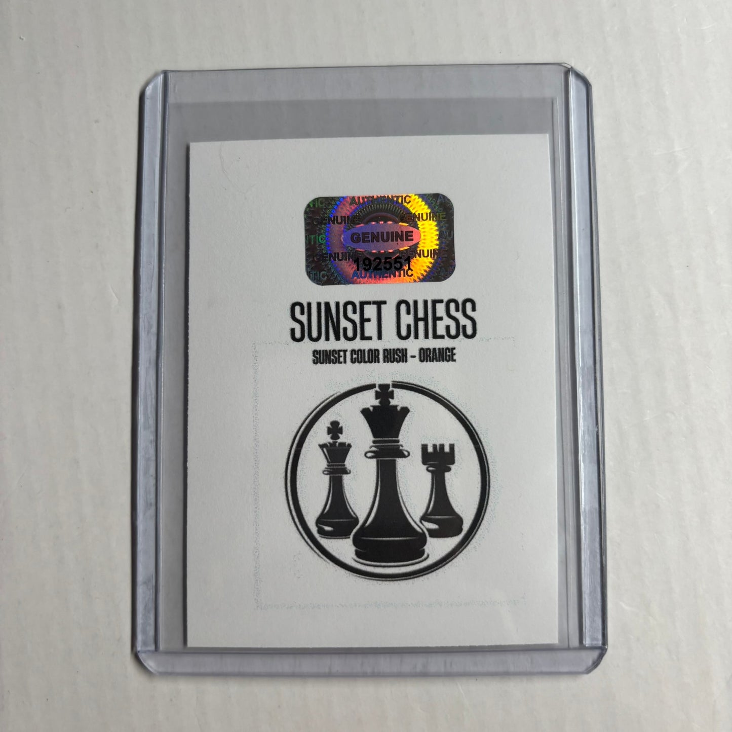 Orange Collection - Trading Card