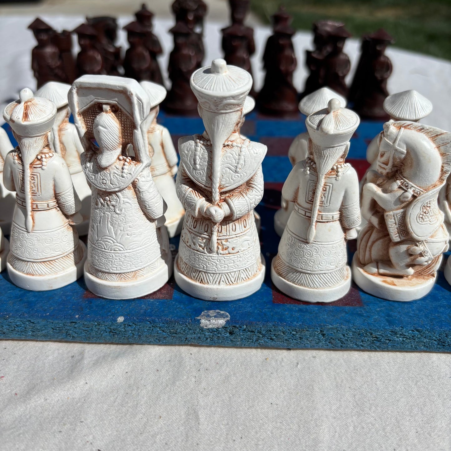 Space Red/Blue - Chinese Edition Chess Set