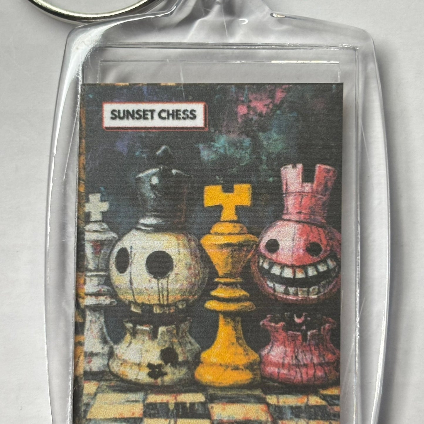 Chess Buddies - Chess  Photo Keychain