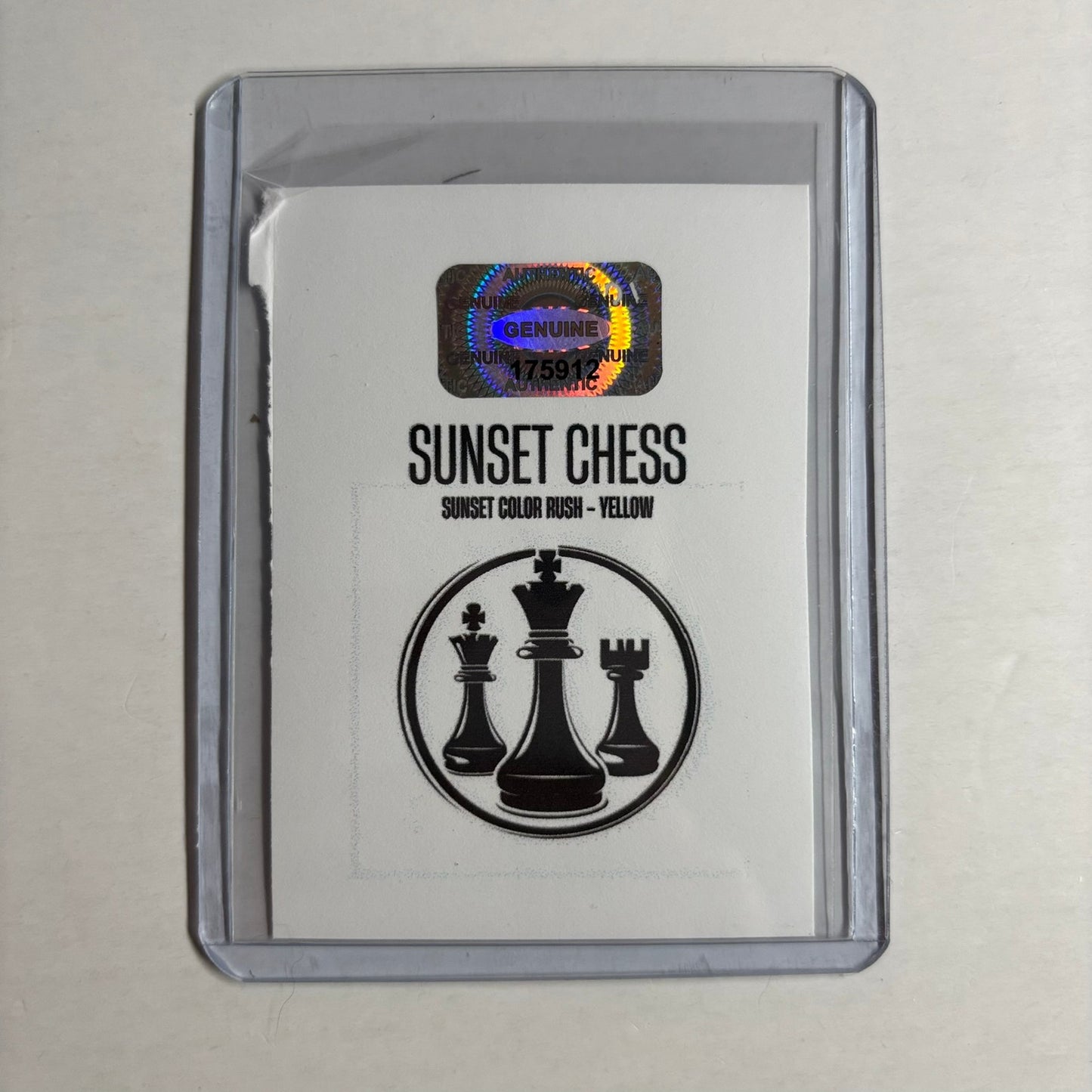 Yellow Collection - Trading Card