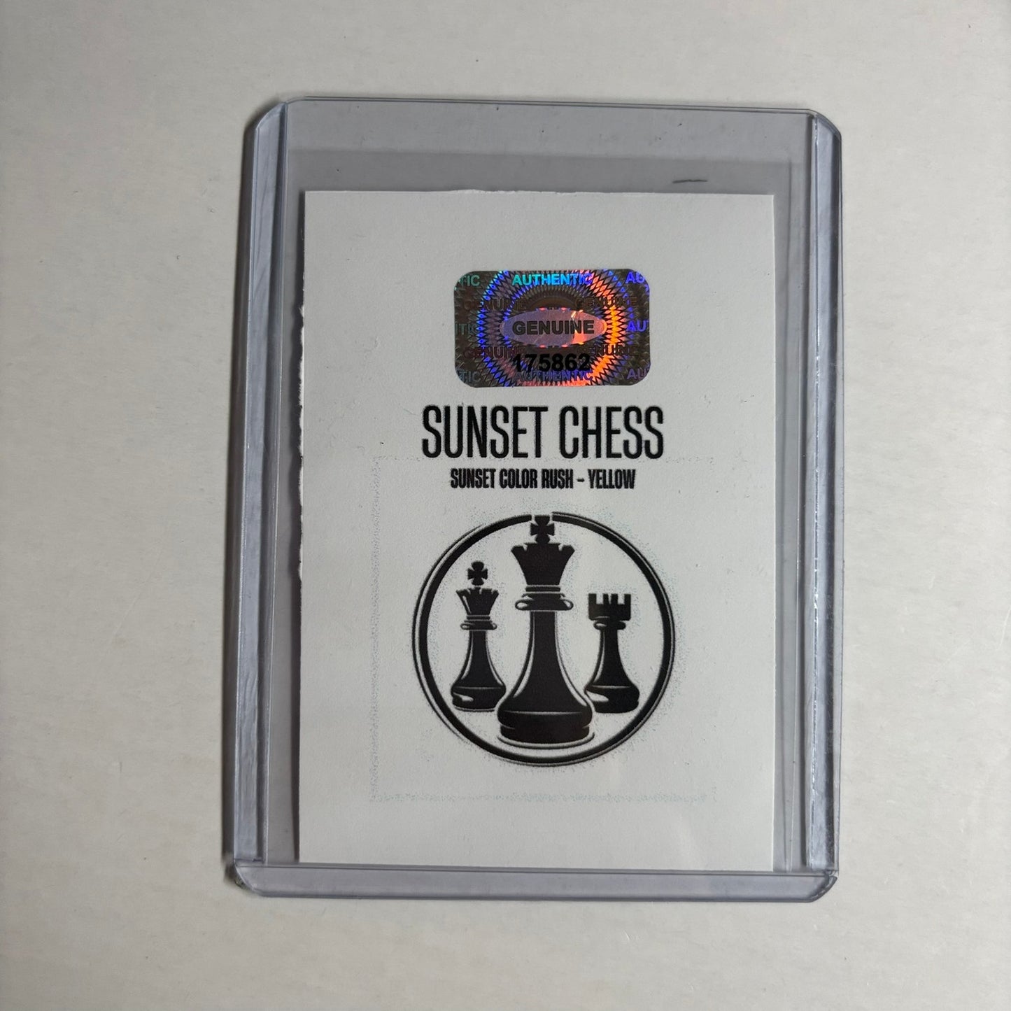 Yellow Collection - Trading Card