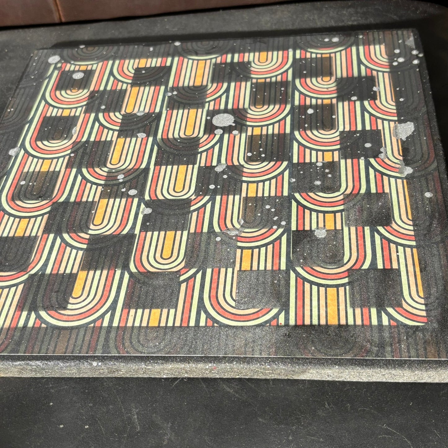 The 70's Vibes - Scrapbook Chess Board