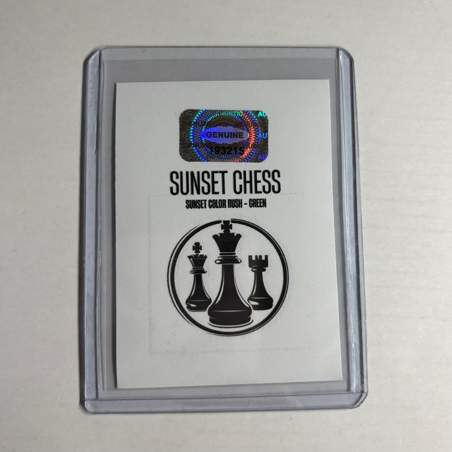 Green Collection - Trading Card