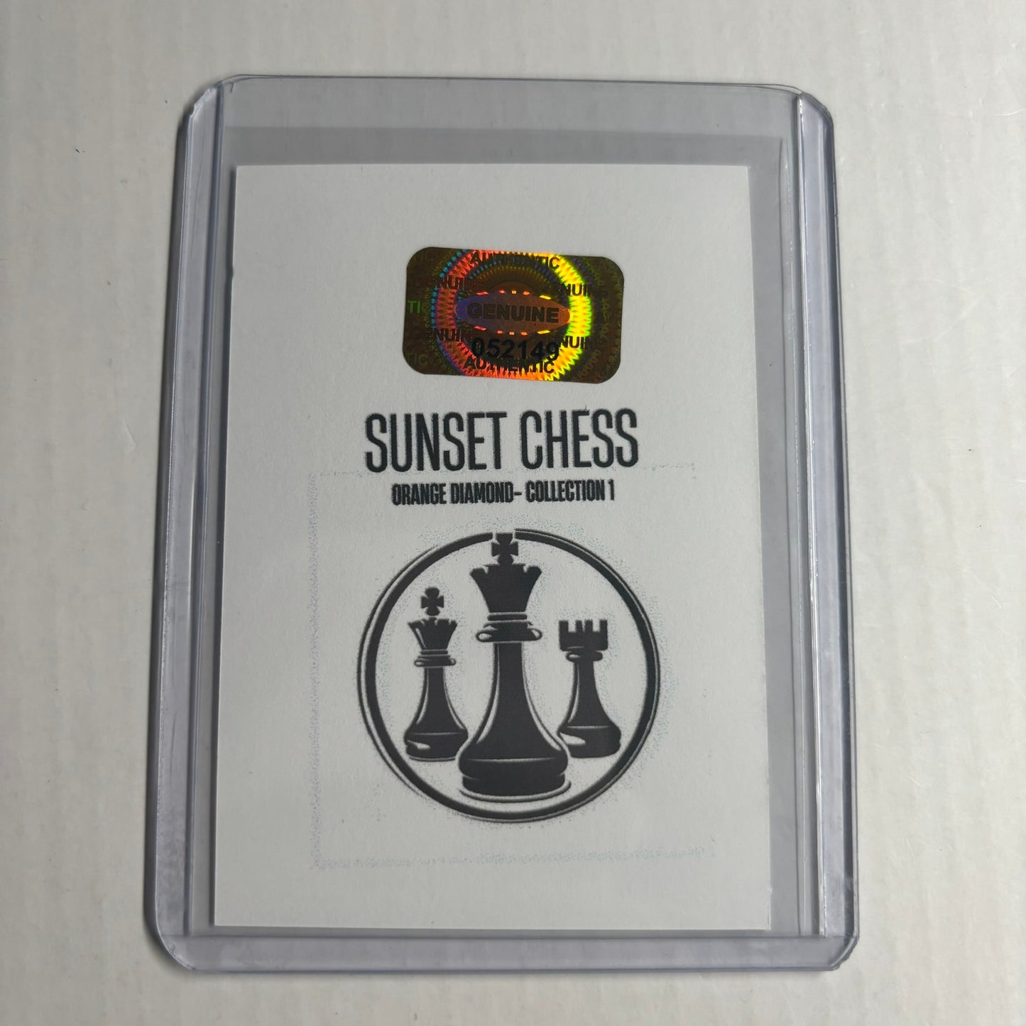 Orange Diamond Collection 1 - Trading Card