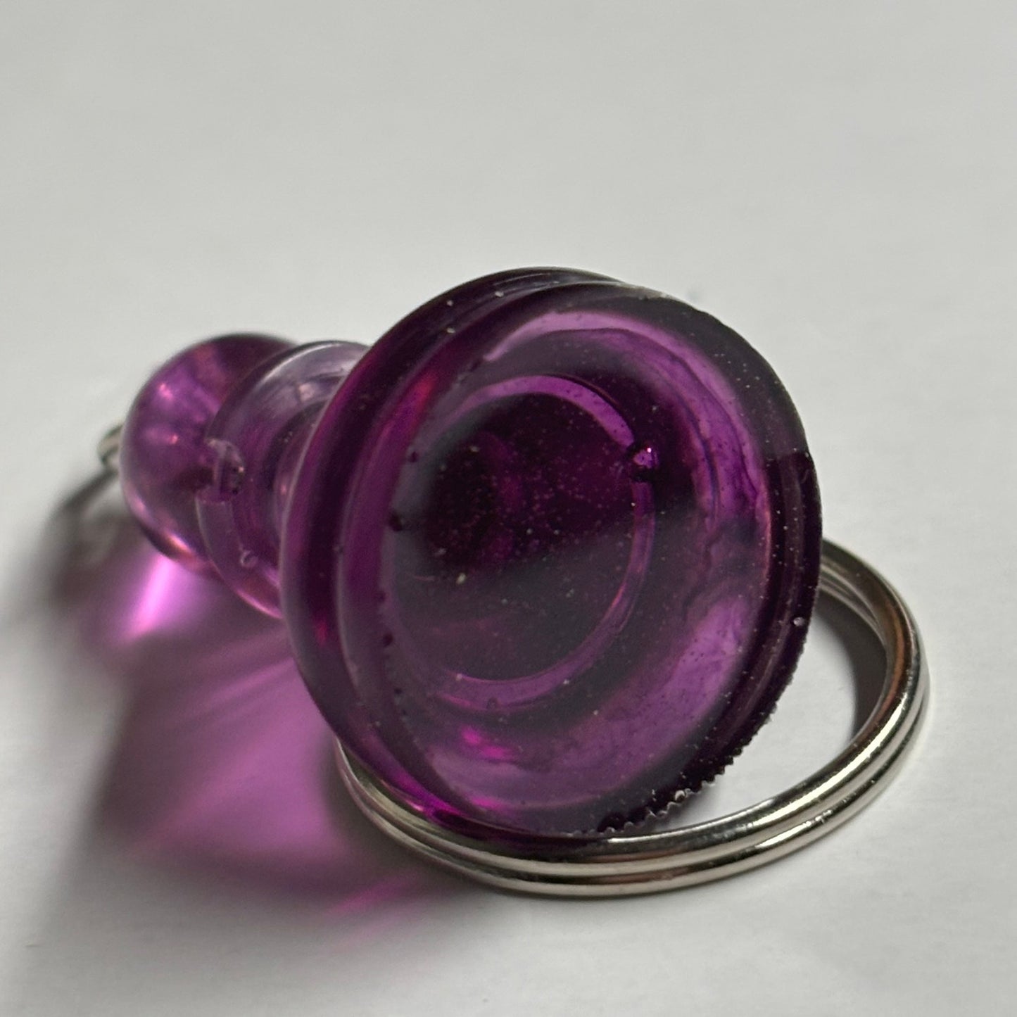 Purple Pawn - Handmade Resin Keychain