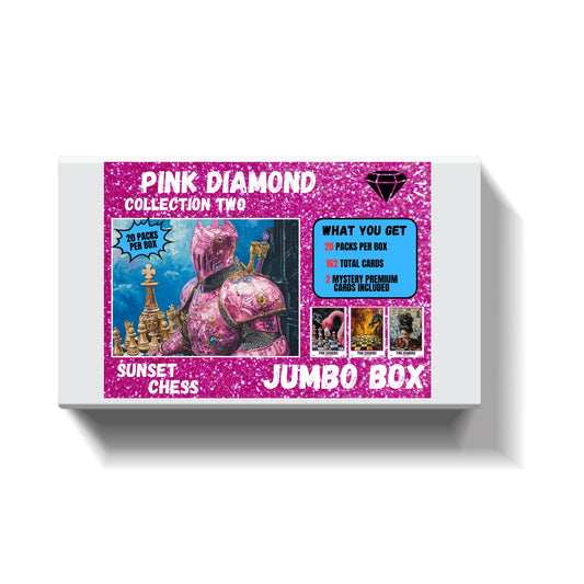 Pink Diamond Part 2 - Jumbo Box Pack - Chess Trading Cards