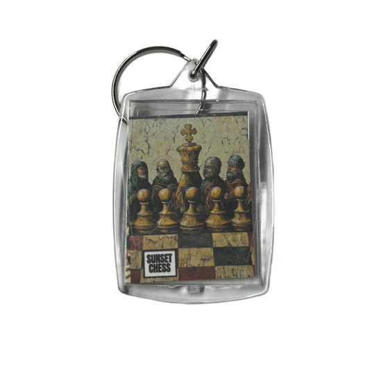 Ancient Game - Chess  Photo Keychain