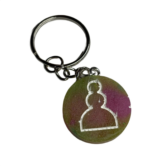 Sour Patch Colors - Handmade Resin Keychain